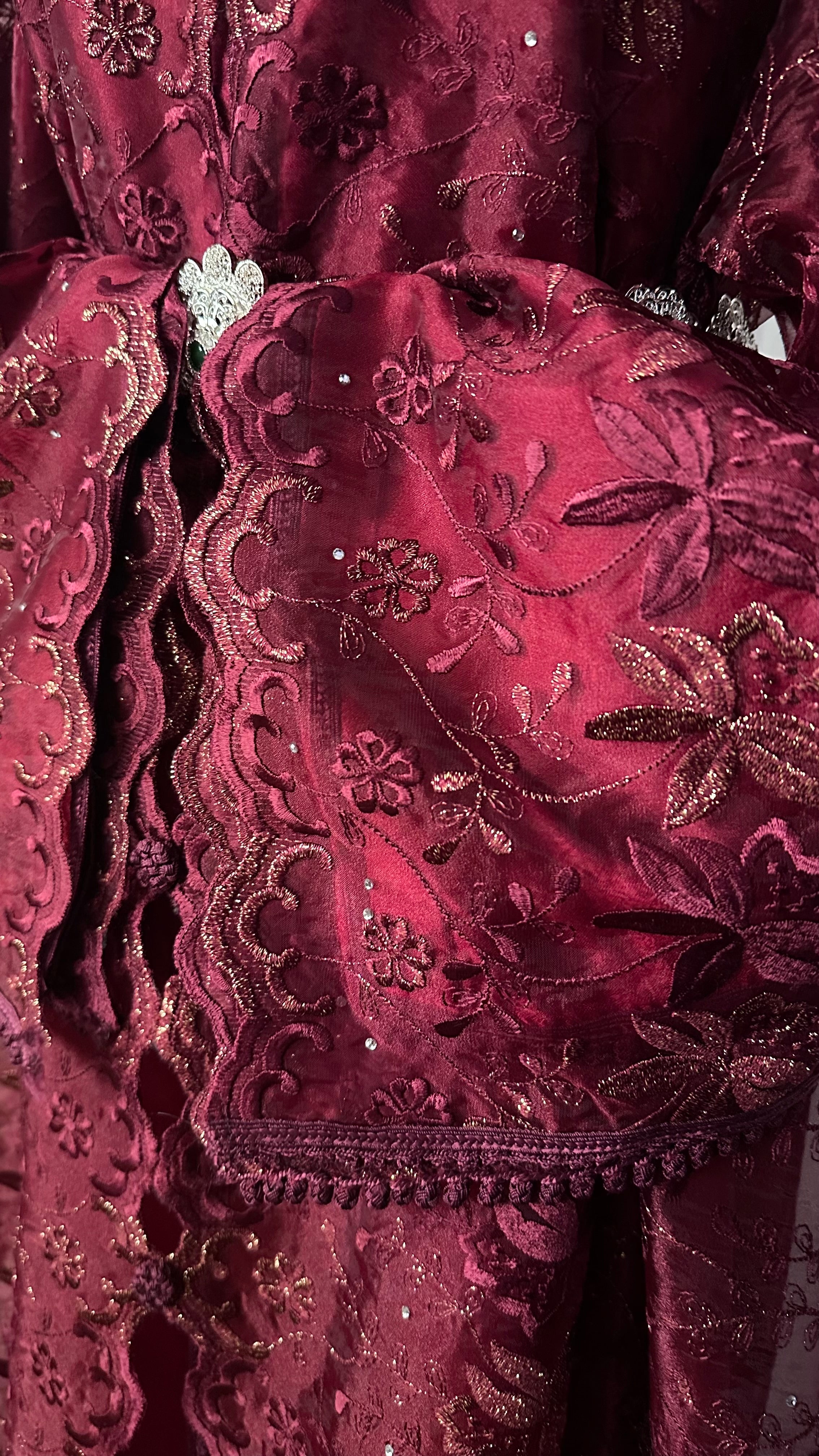 Takchita vintage bordeaux – Réf. TAK-120