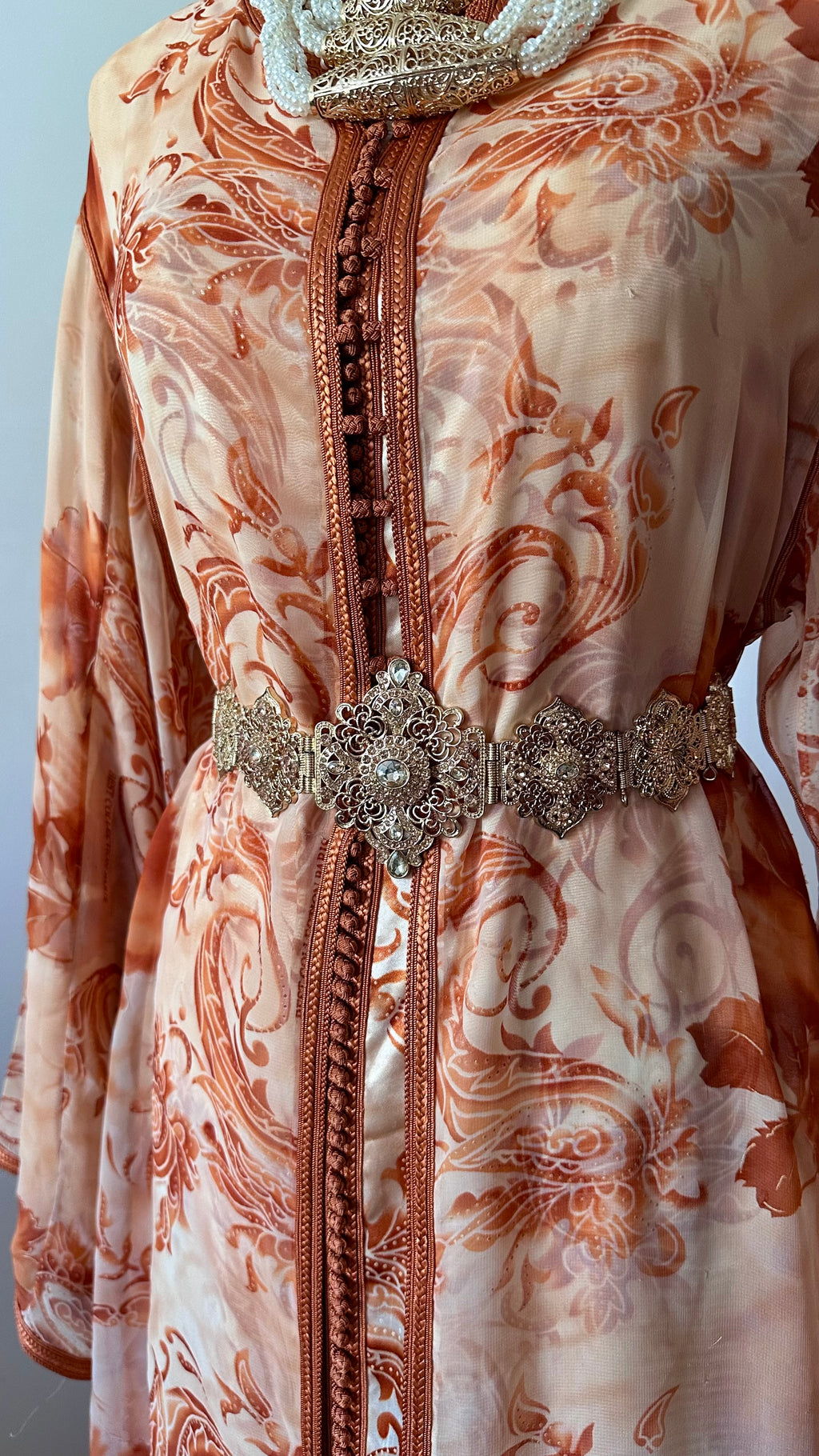 Takchita vintage orange – Réf. TAK-154