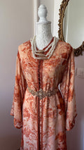 Takchita vintage orange – Réf. TAK-154