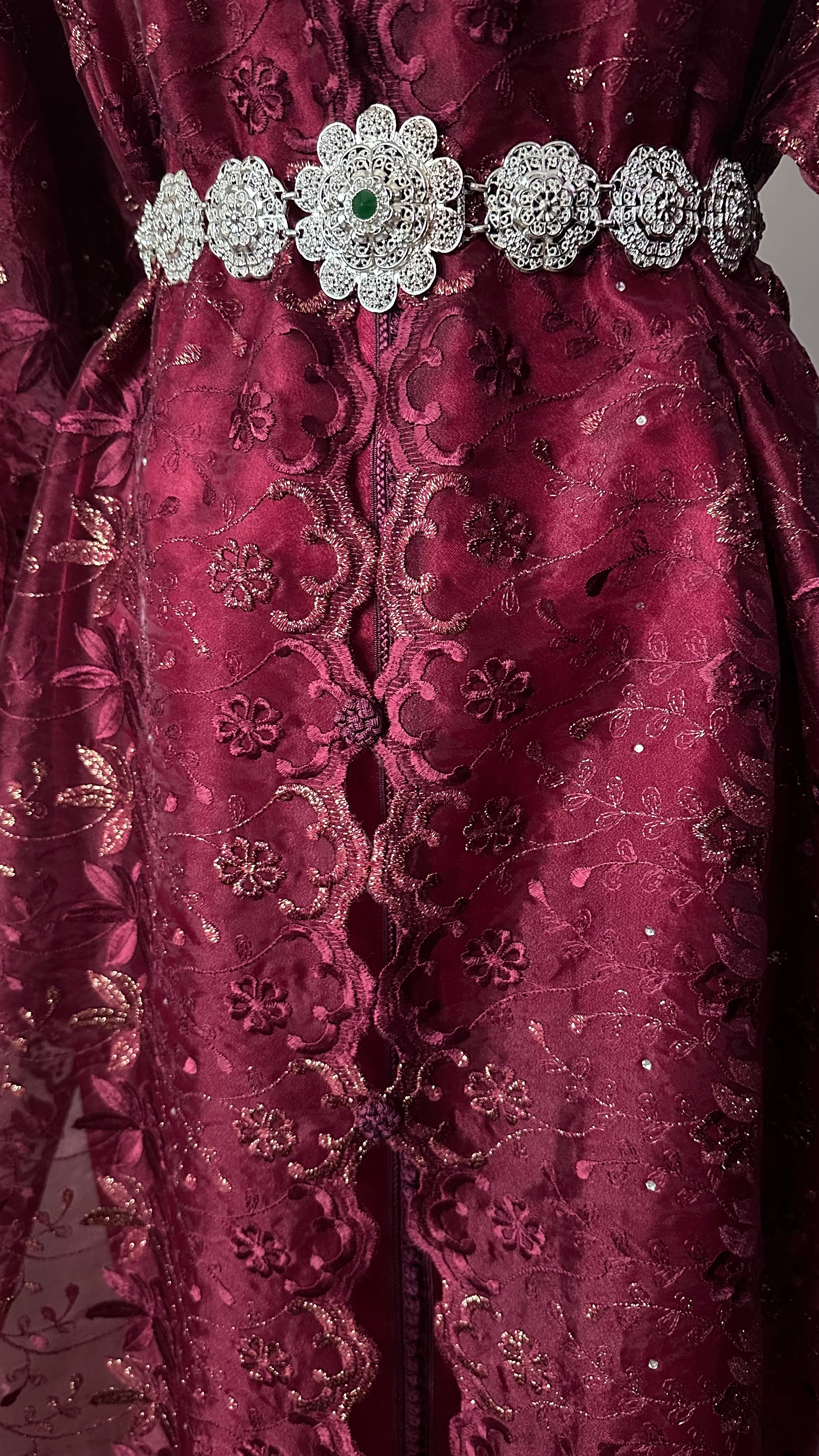 Takchita vintage bordeaux – Réf. TAK-120