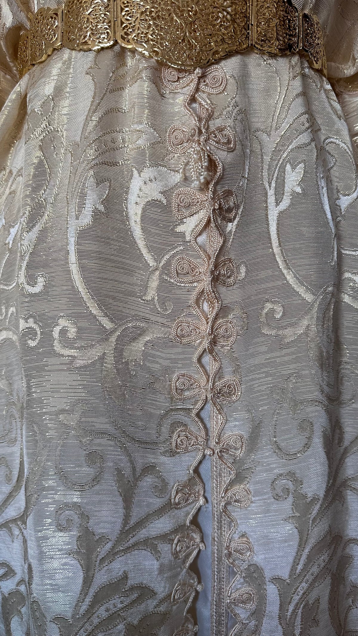 Takchita vintage doré – Réf. TAK-158