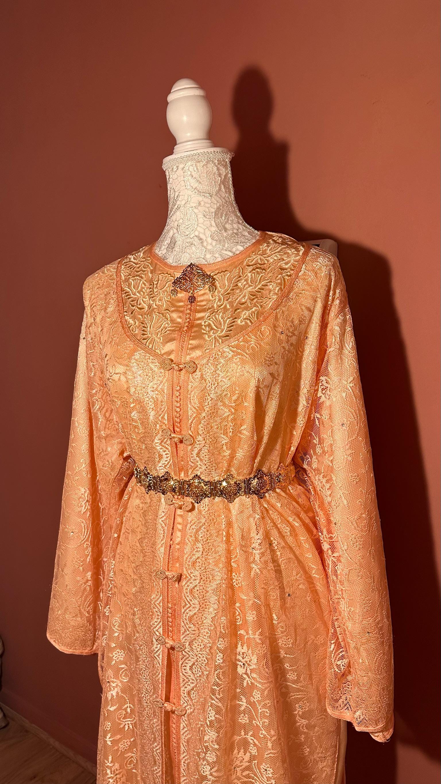 Takchita marocaine vintage saumon – TAK-046 - photo 2