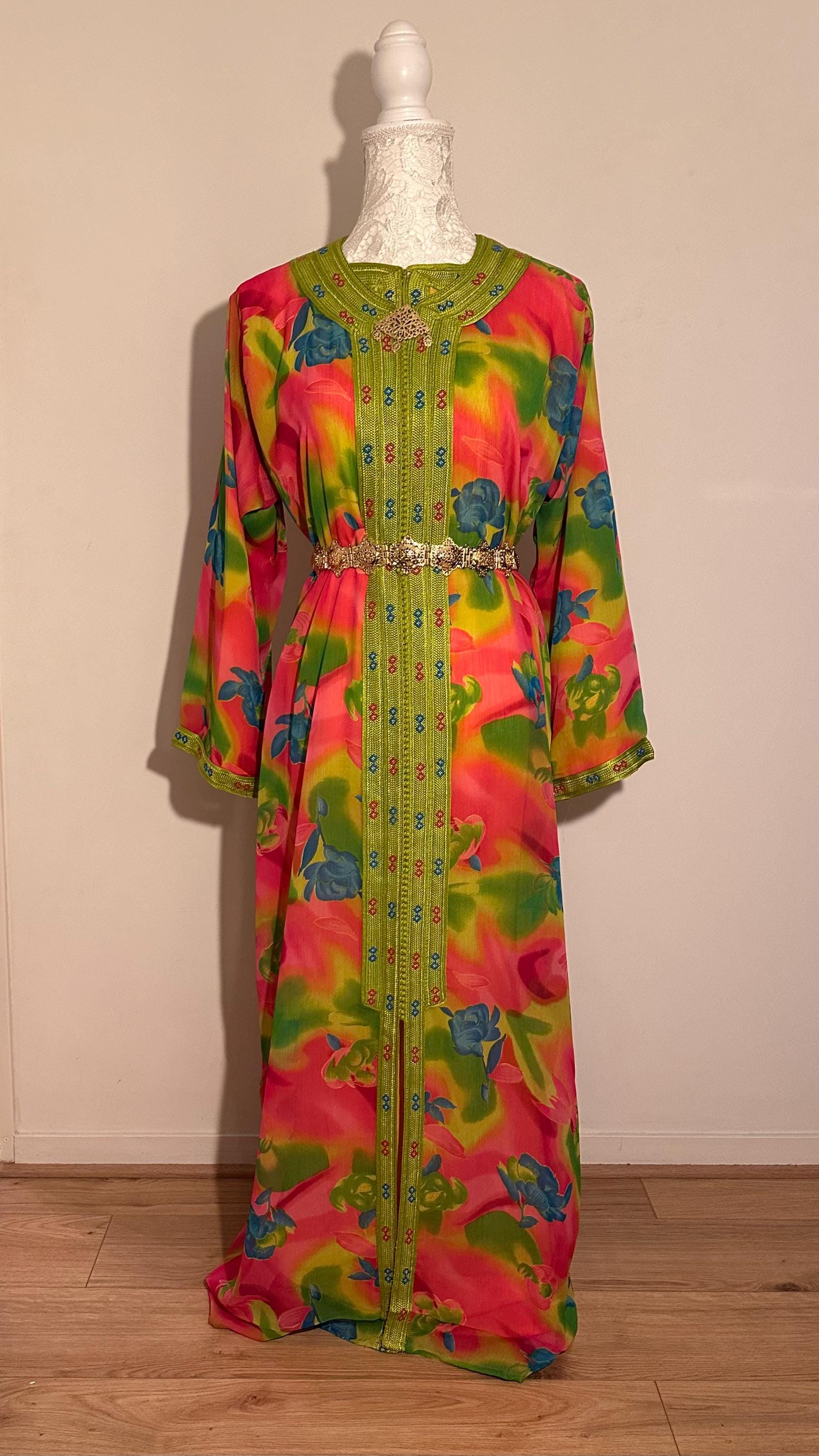 Takchita marocaine vintage coloré – TAK-045 - photo 5