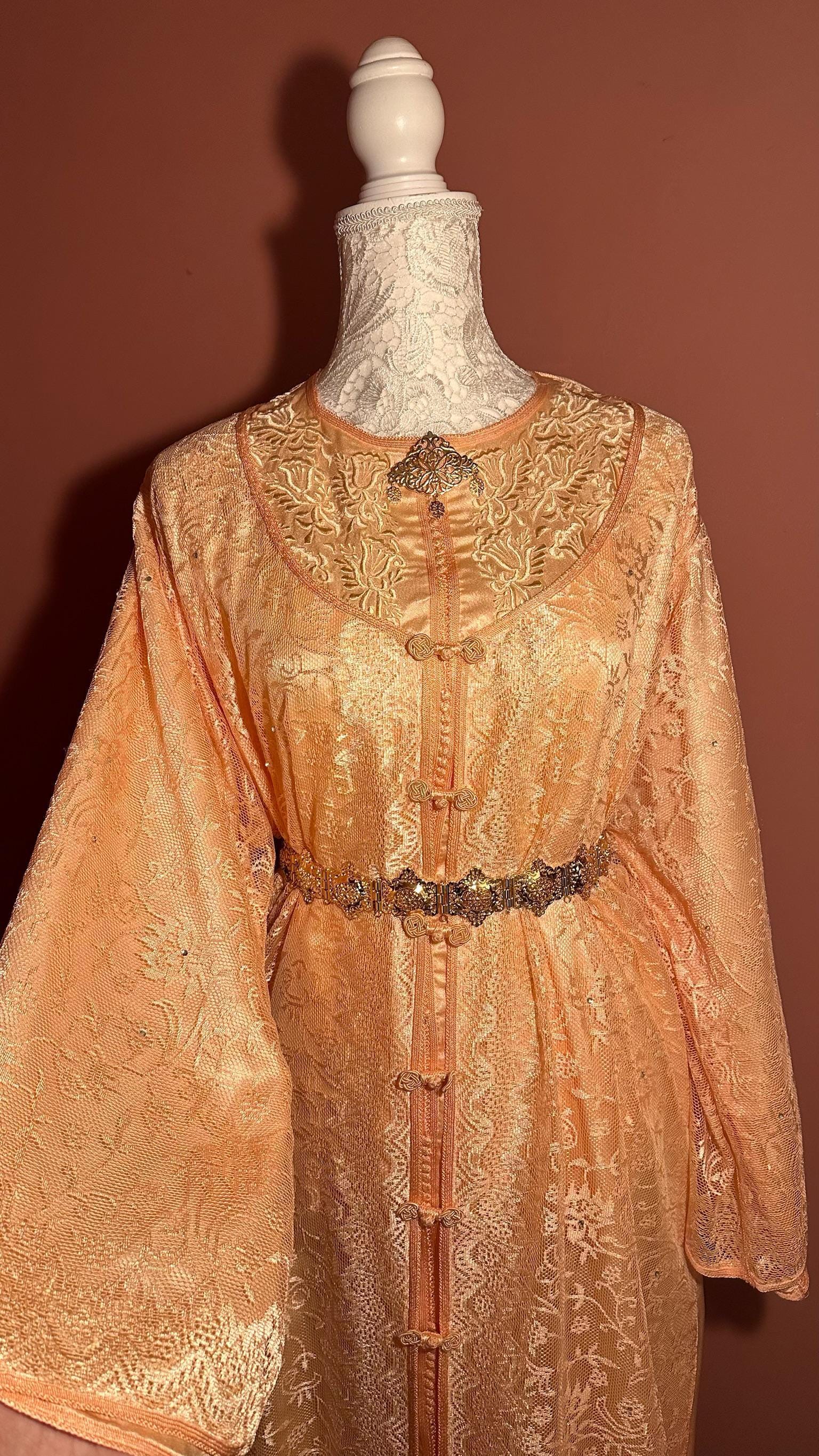 Takchita marocaine vintage saumon – TAK-046 - photo 1