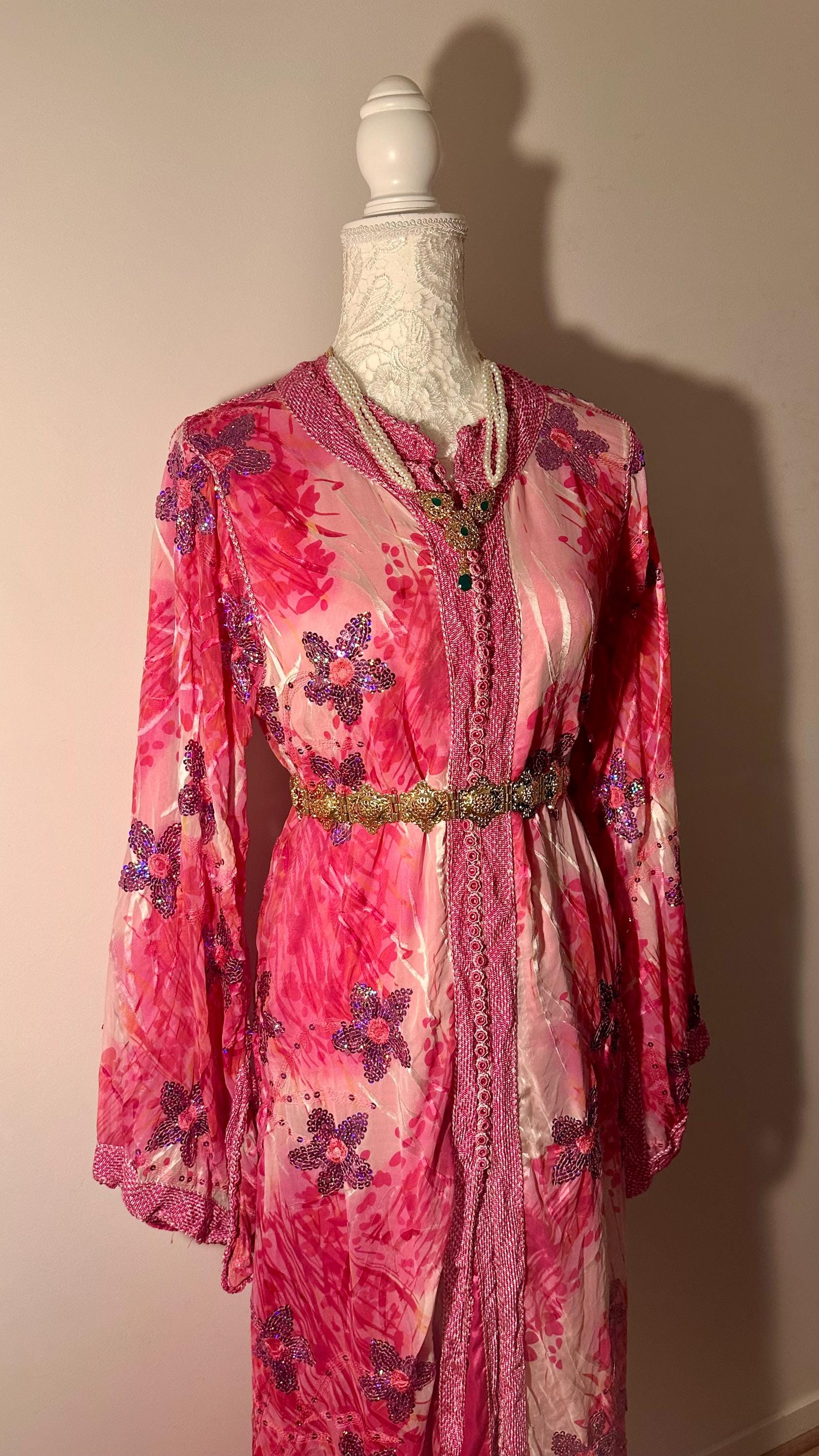Takchita marocaine vintage rose – TAK-037 - photo 2