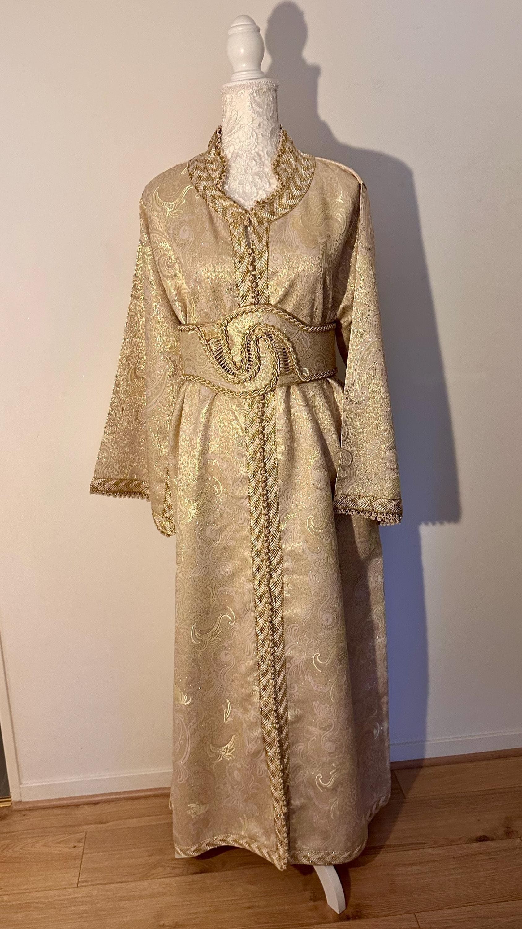 Caftan marocain vintage doré – CAF-013 - photo 1