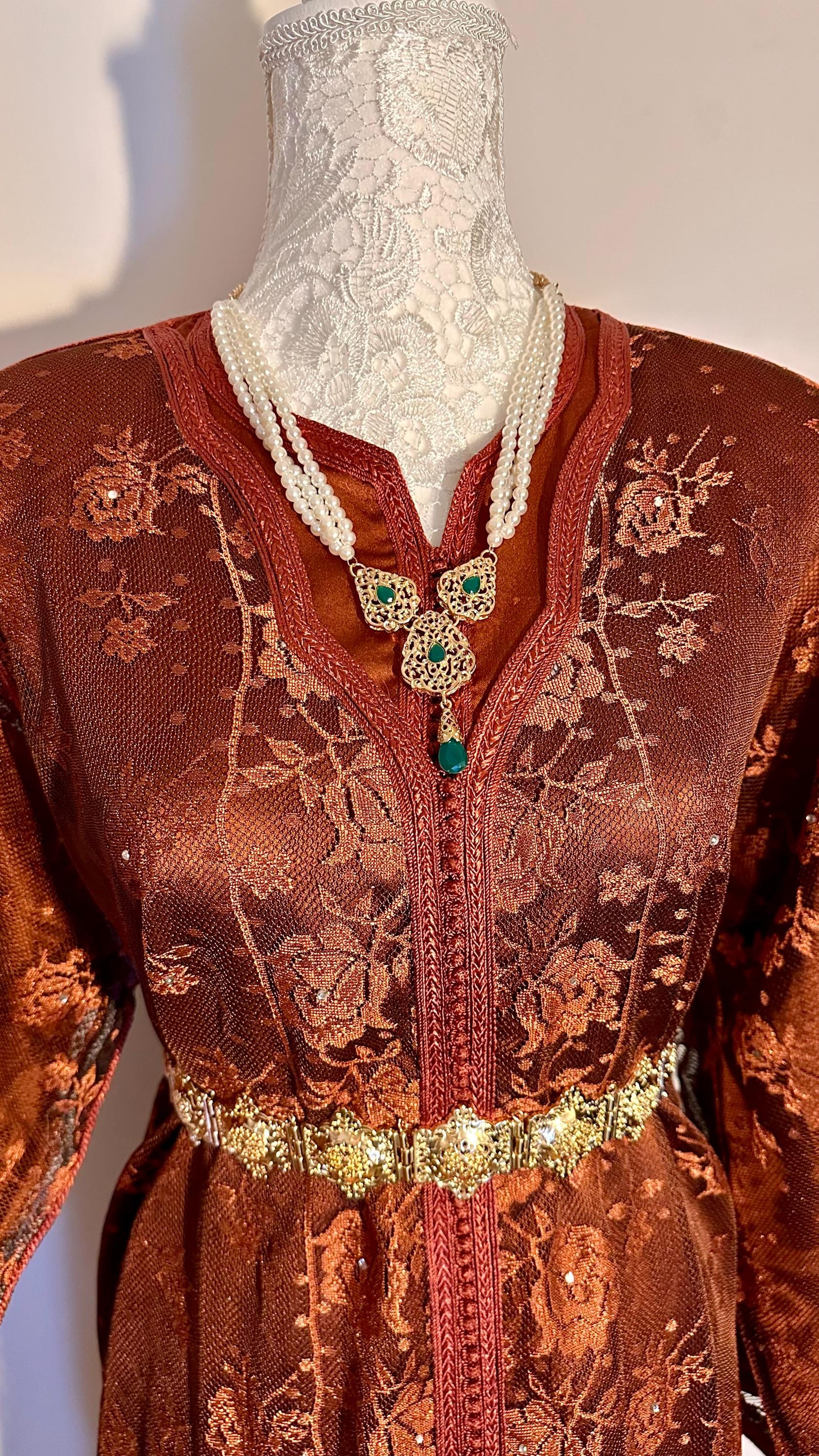 Takchita marocaine vintage cuivré – TAK-026 - photo 4