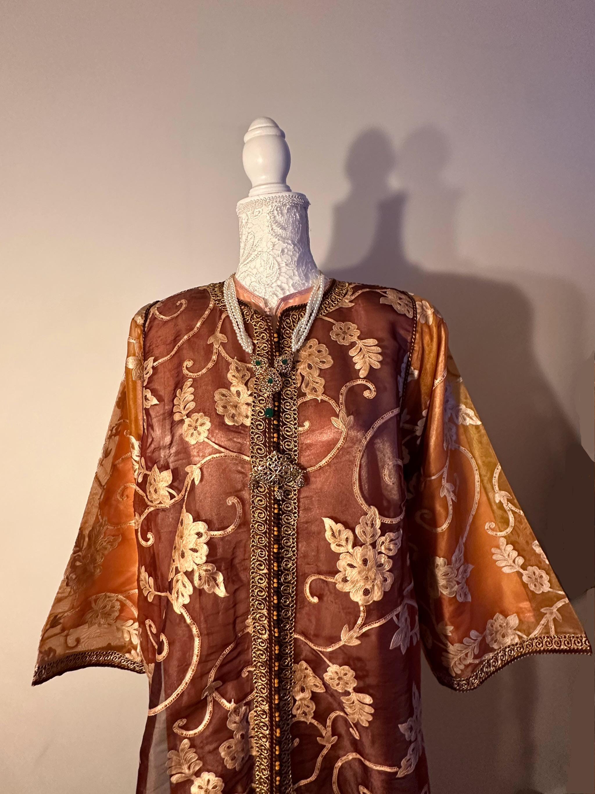Takchita marocaine vintage beige – TAK-024 - photo 2