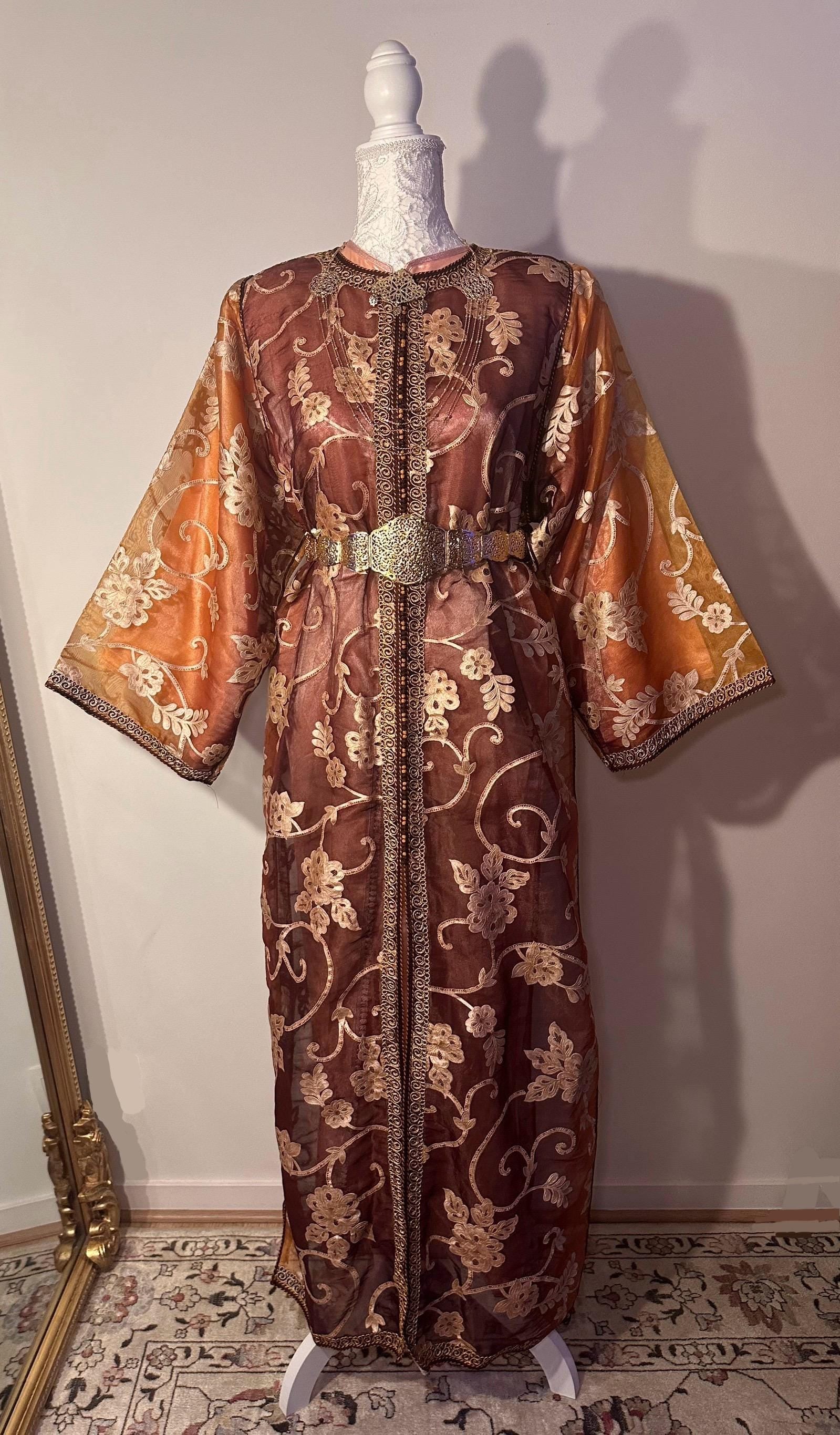 Takchita marocaine vintage beige – TAK-024 - photo 4