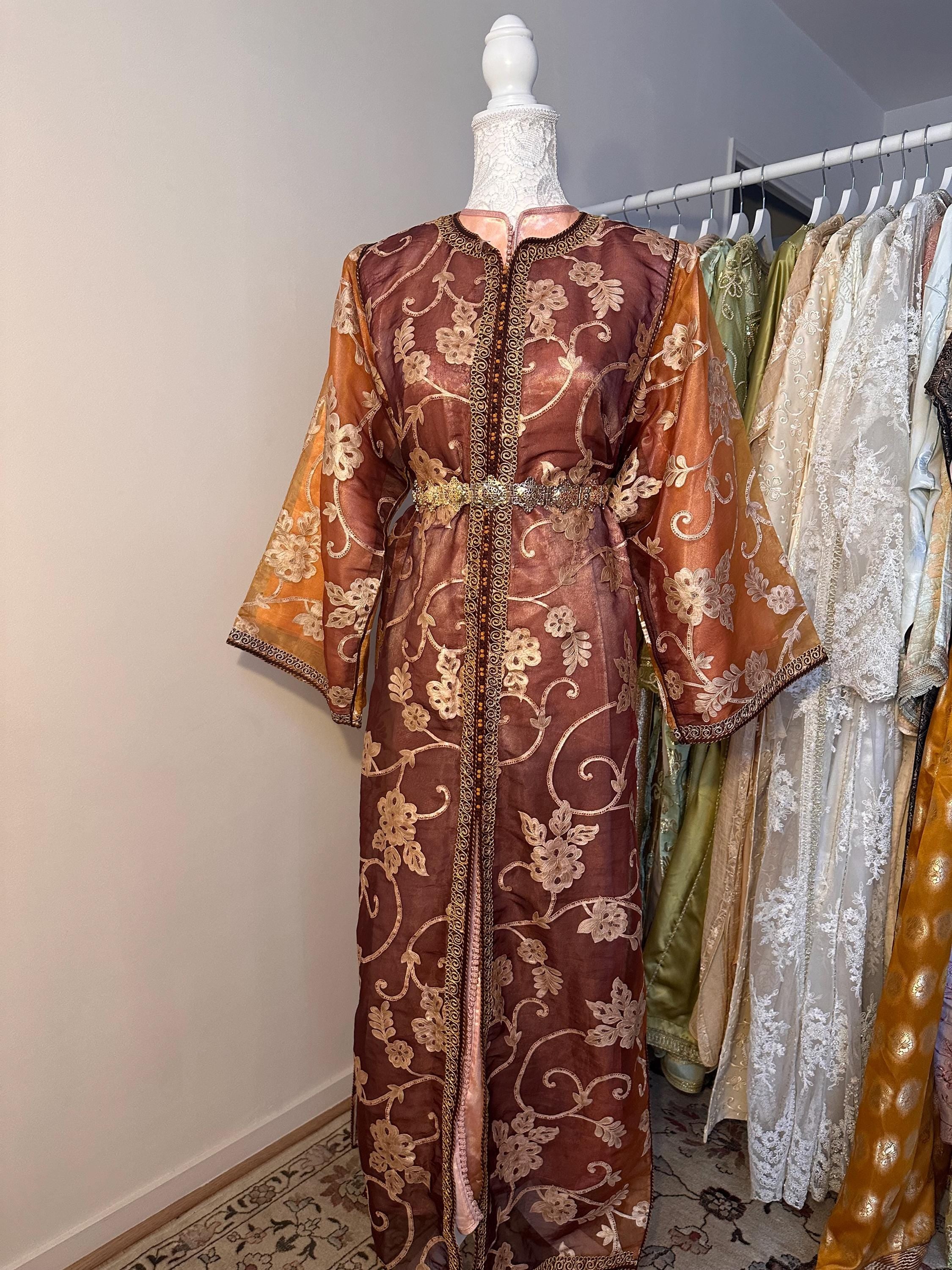 Takchita marocaine vintage beige – TAK-024 - photo 5