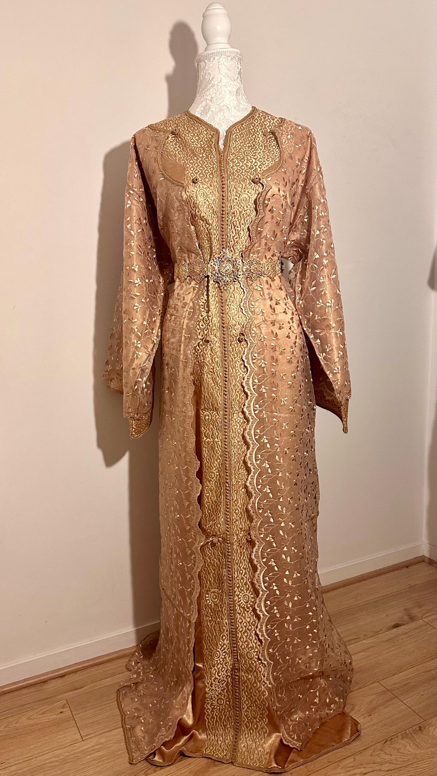 Takchita marocaine vintage nude – TAK-043 - photo 4