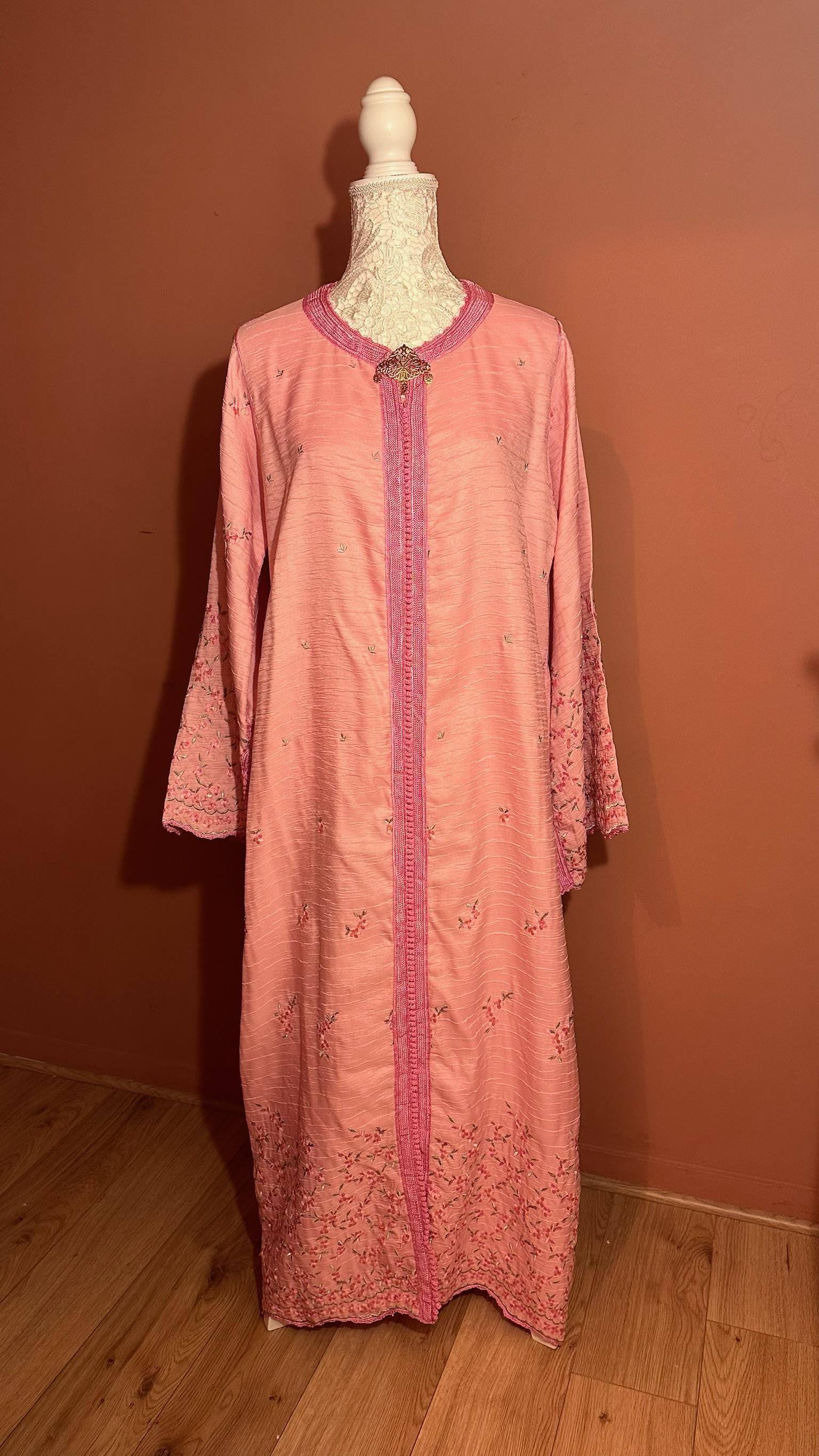 Caftan marocain vintage rose – CAF-005 - photo 5