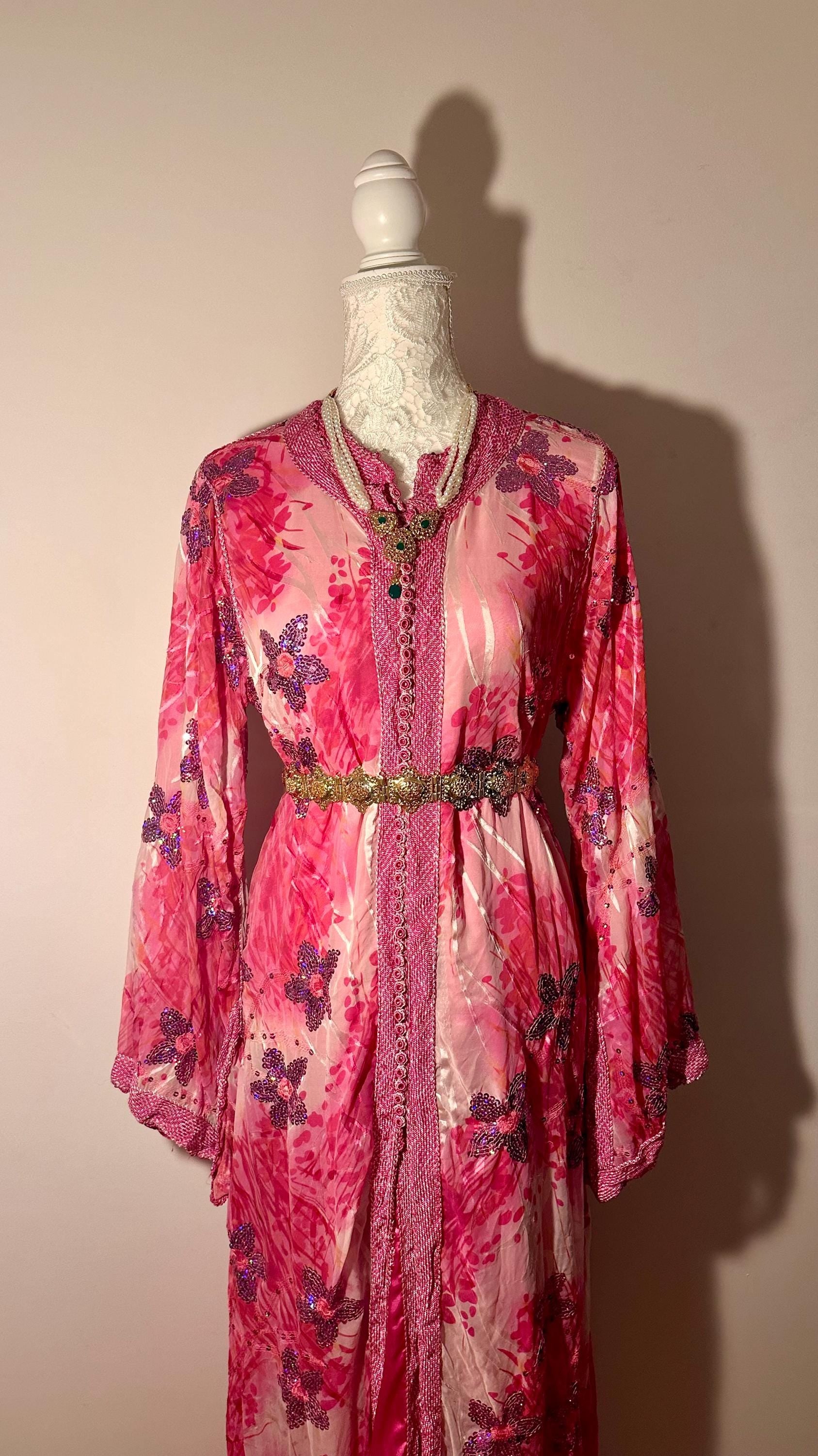 Takchita marocaine vintage rose – TAK-037 - photo 3