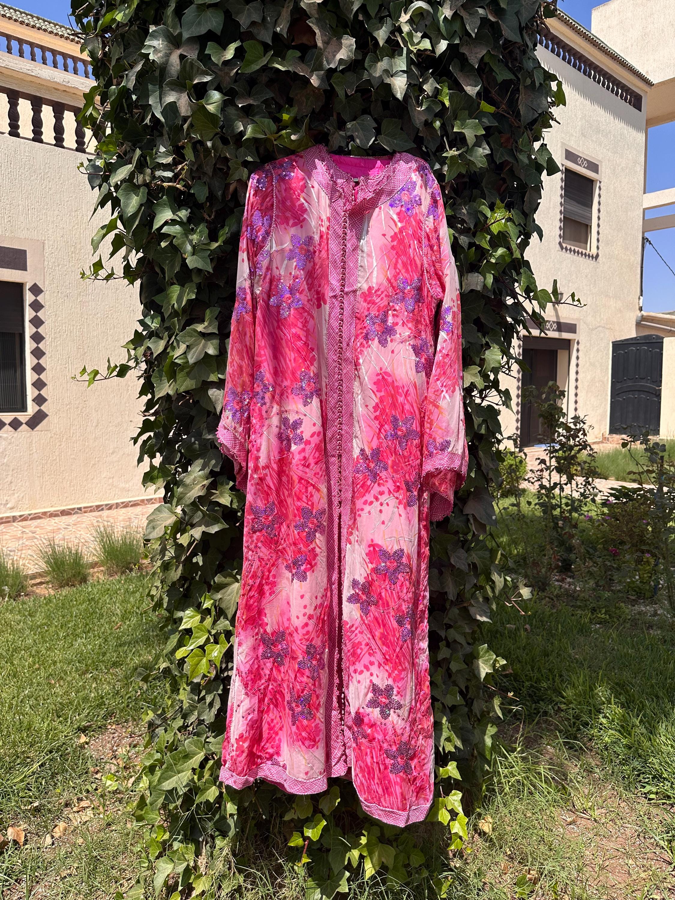 Takchita marocaine vintage rose – TAK-037 - photo 4