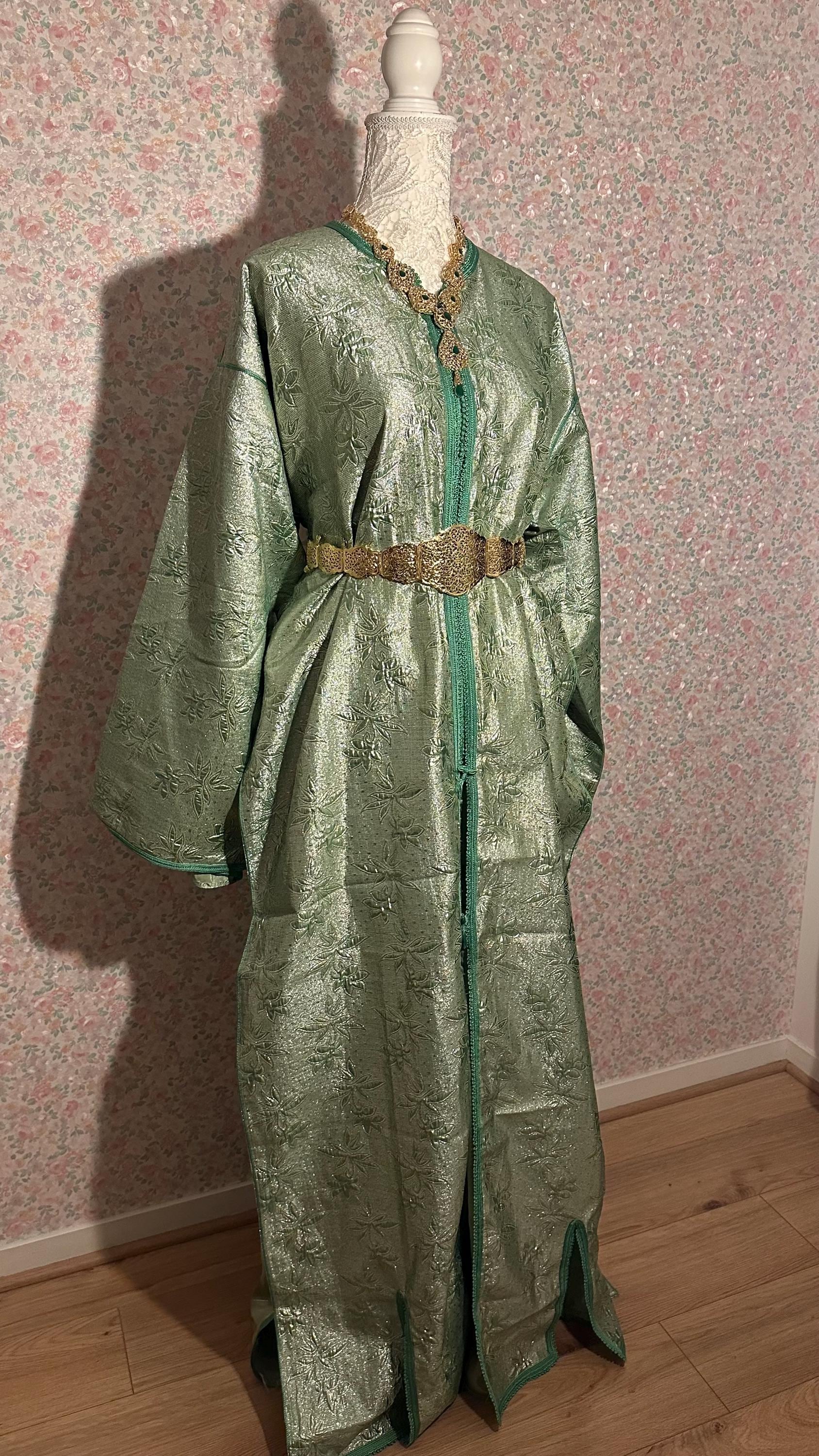 Takchita marocaine vintage doré – TAK-032 - photo 4