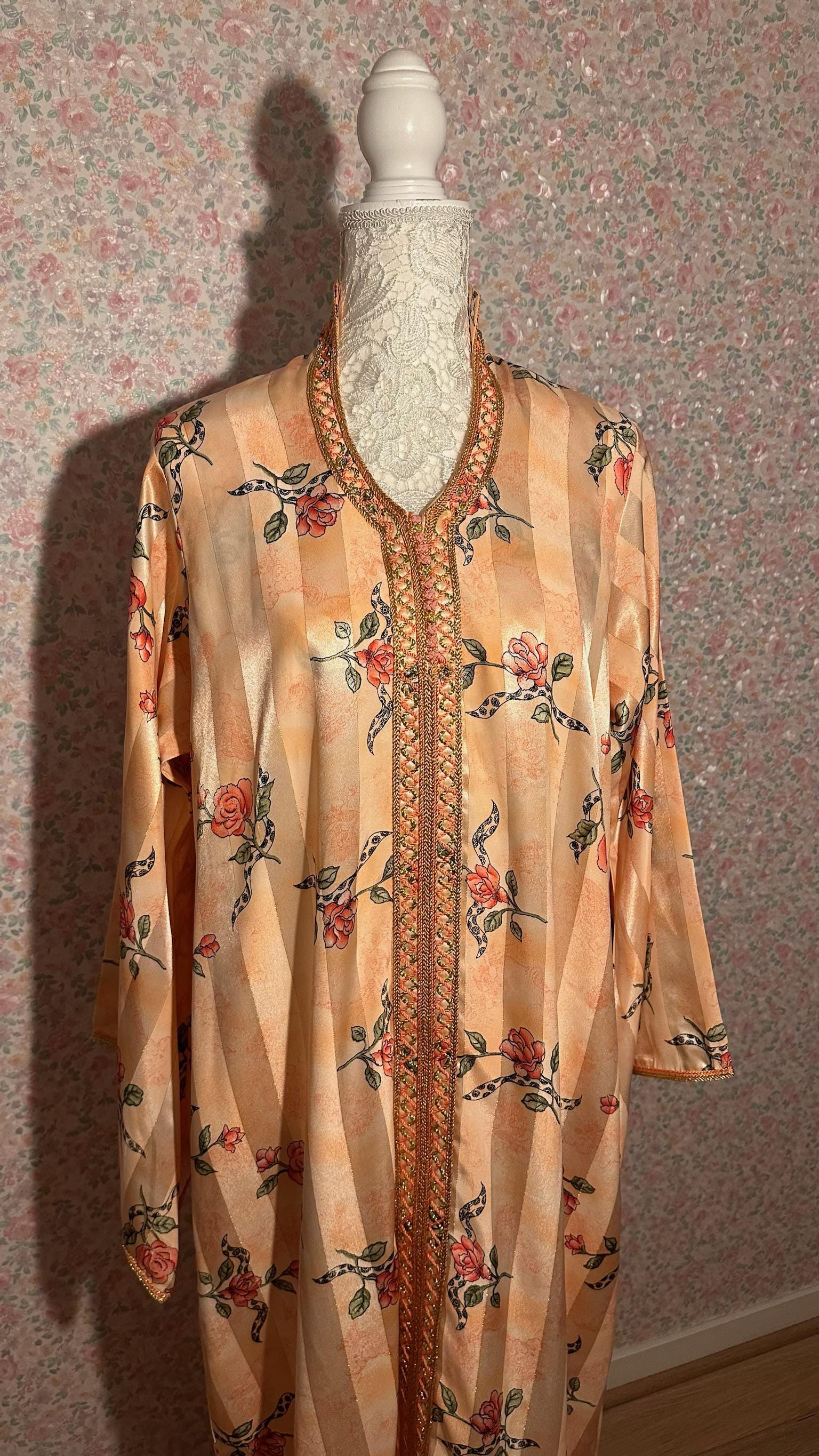 Takchita marocaine vintage pêche – TAK-030 - photo 6