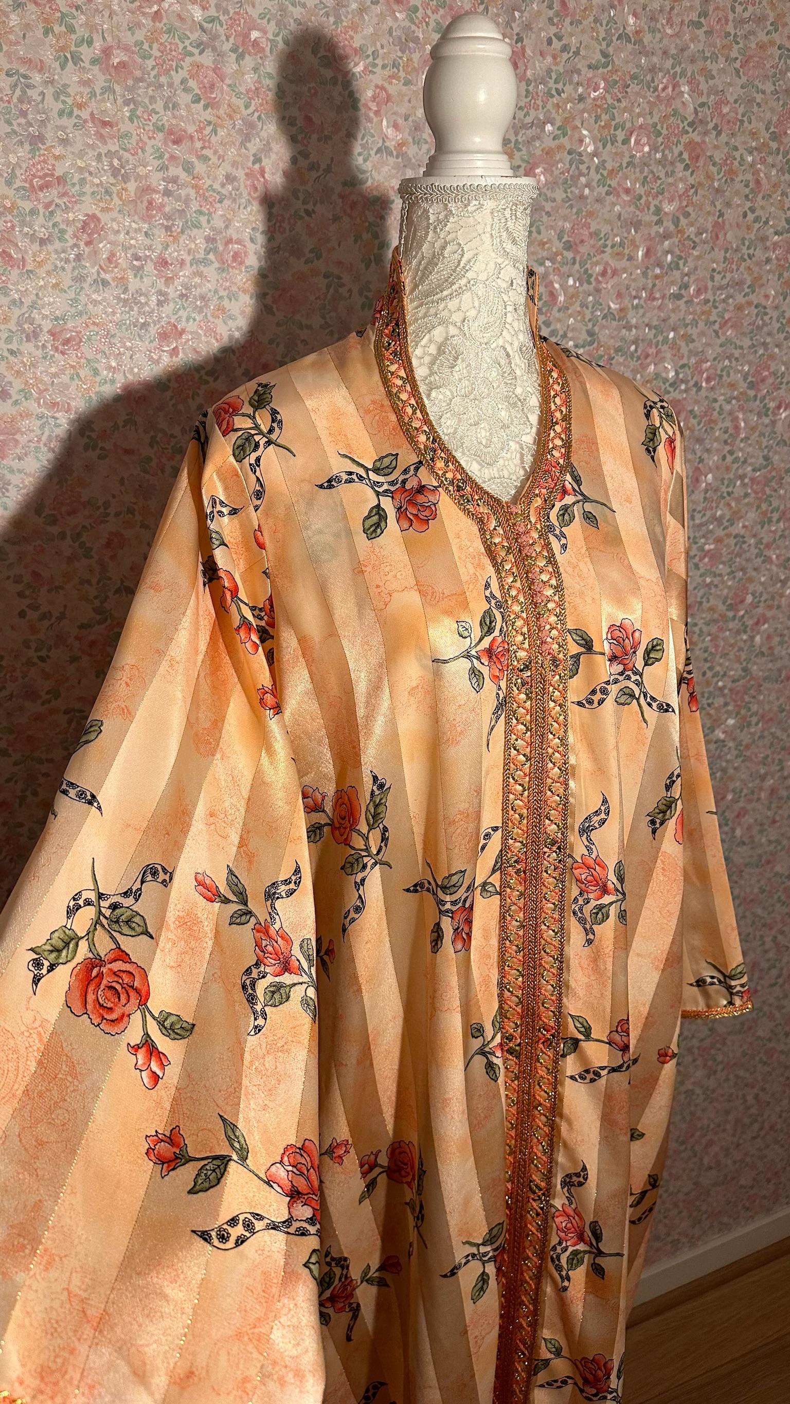 Takchita marocaine vintage pêche – TAK-030 - photo 7
