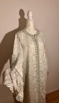 Caftan marocain vintage blanc – CAF-012 - photo 1