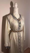 Takchita marocaine vintage blanc – TAK-029 - photo 1