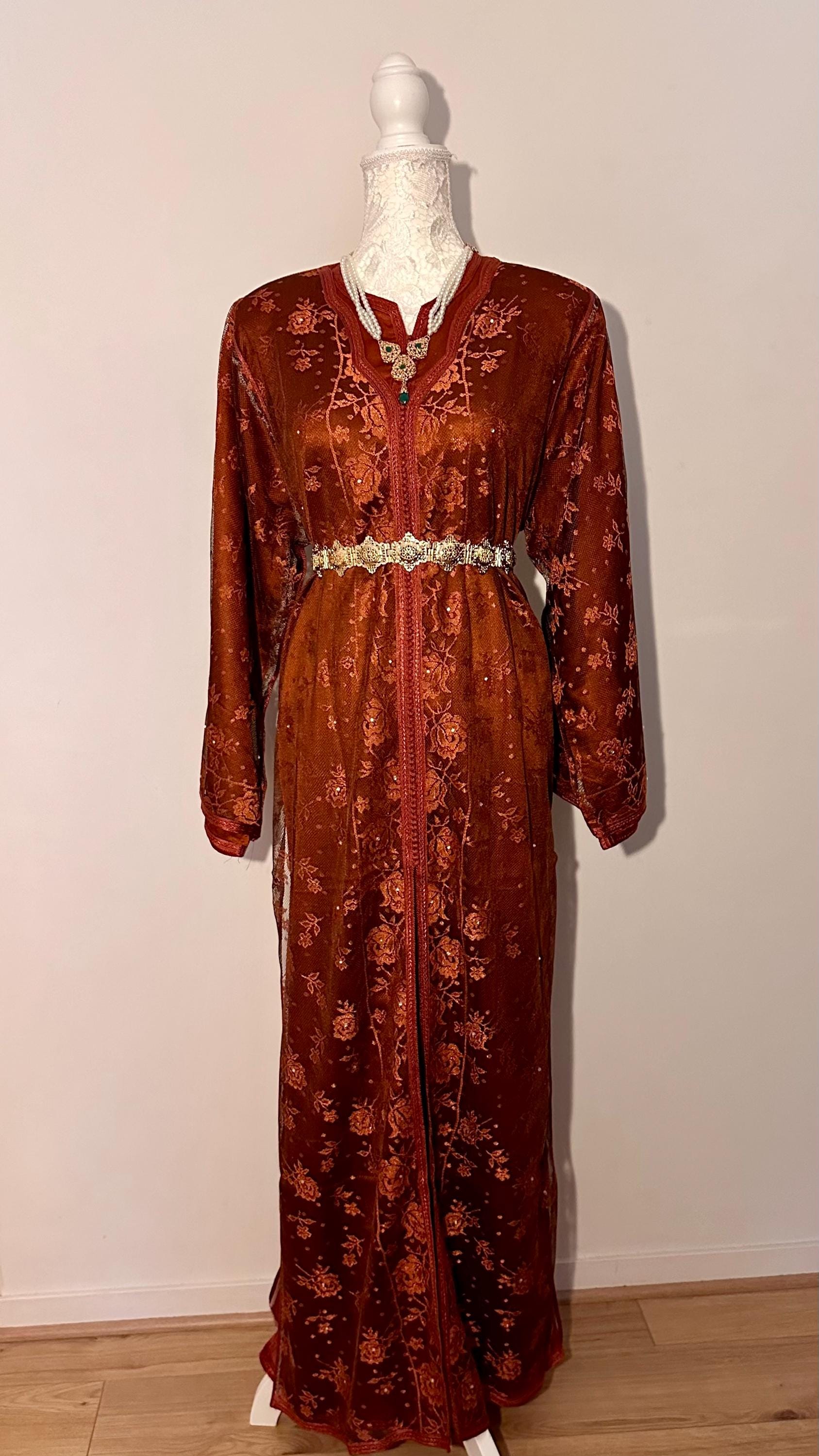 Takchita marocaine vintage cuivré – TAK-026 - photo 5
