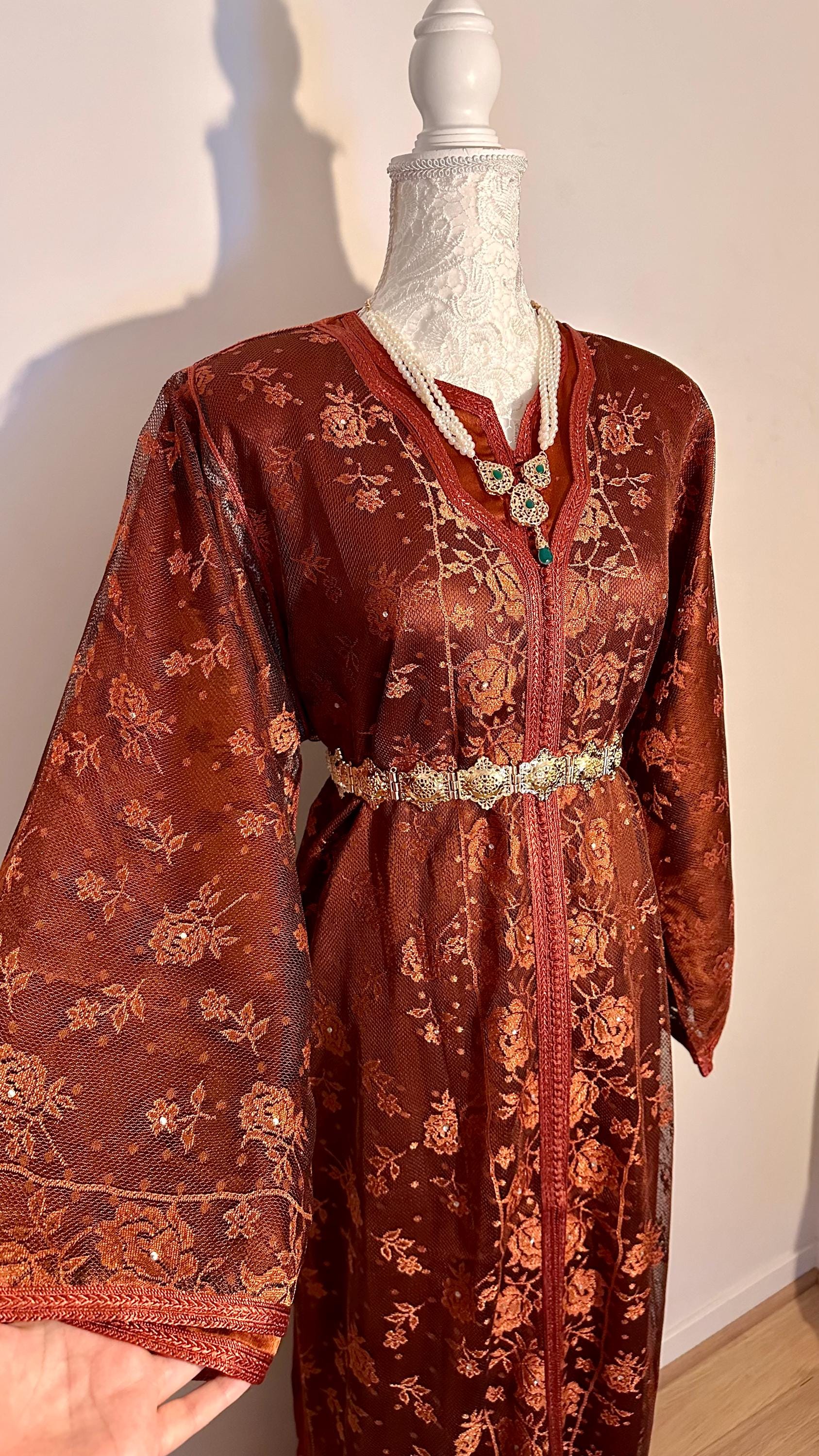 Takchita marocaine vintage cuivré – TAK-026 - photo 1