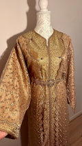 Takchita marocaine vintage nude – TAK-043 - photo 1