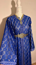 Takchita marocaine vintage bleu – TAK-044 - photo 1