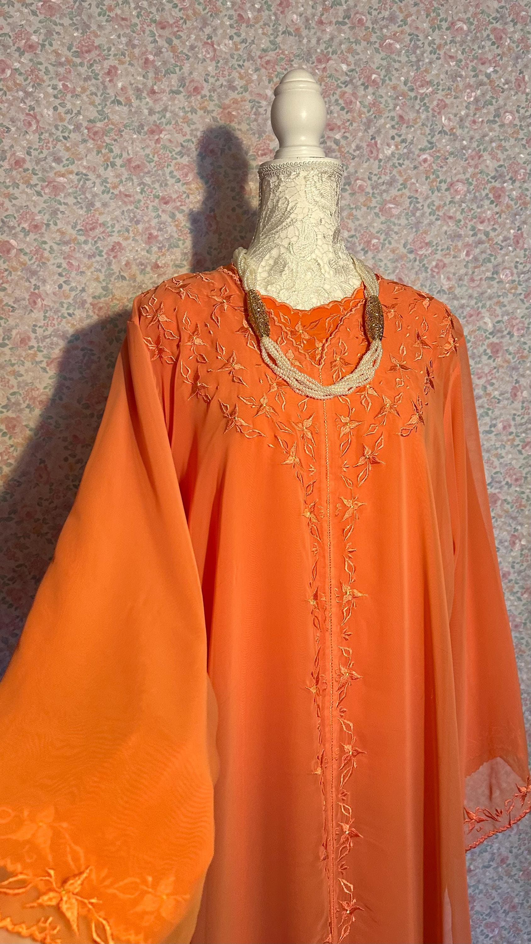 Takchita marocaine vintage saumon – TAK-021 - photo 1