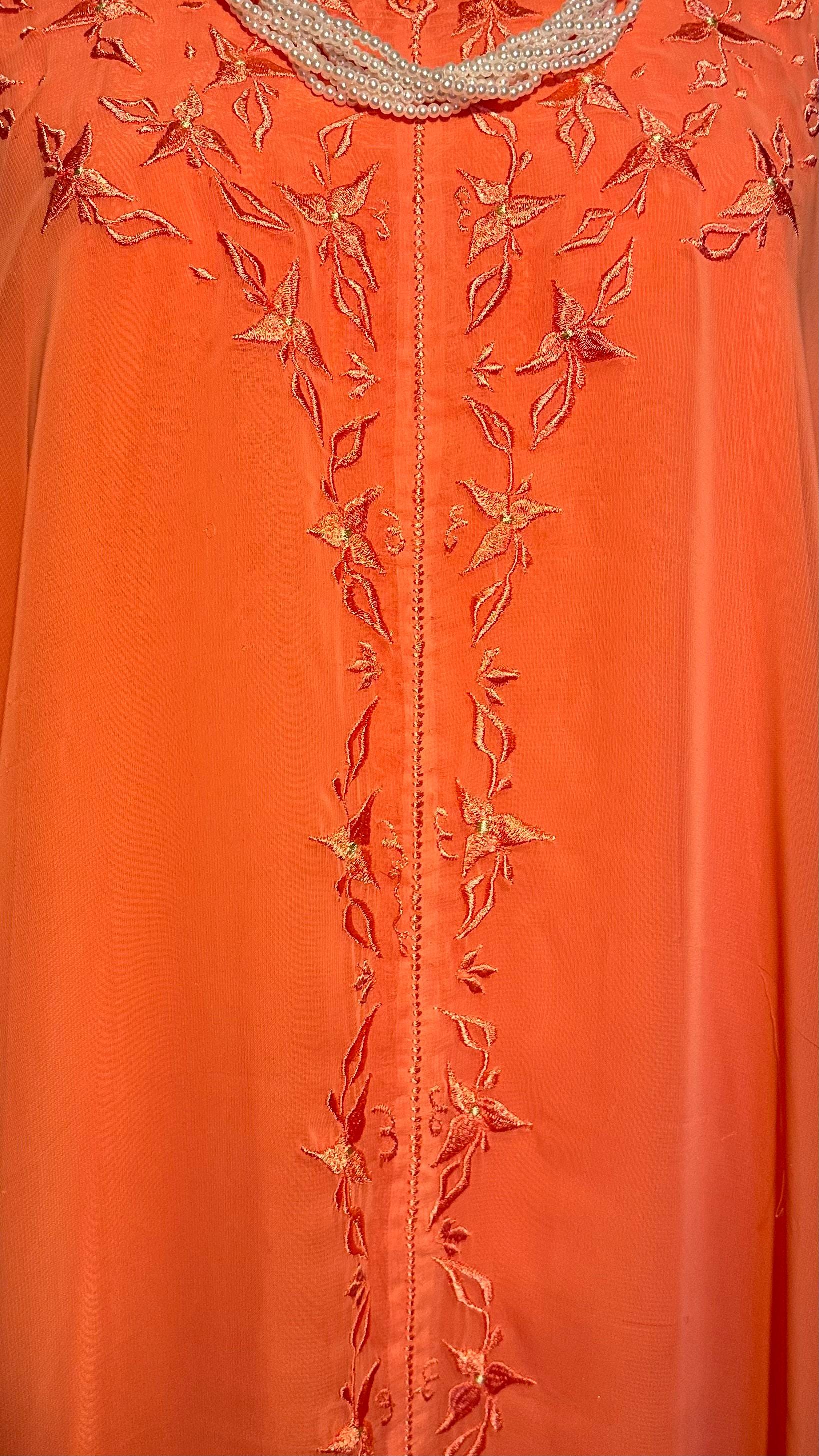 Takchita marocaine vintage saumon – TAK-021 - photo 5