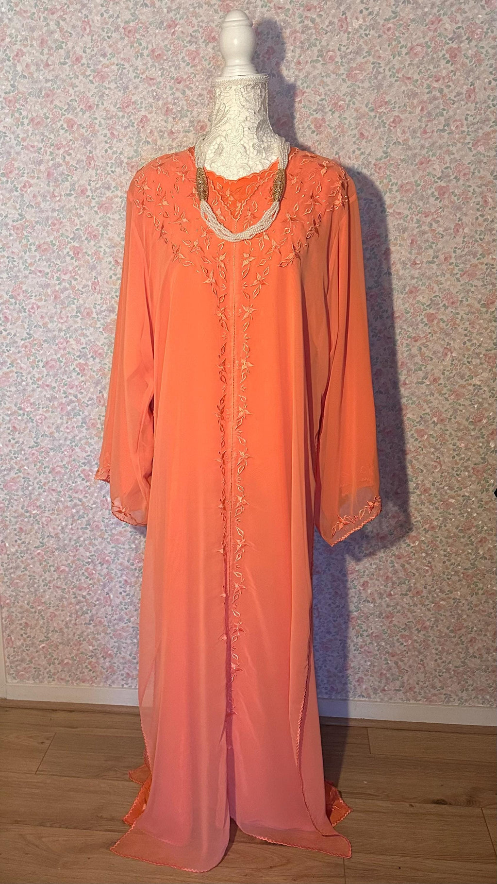 Takchita marocaine vintage saumon – TAK-021 - photo 6
