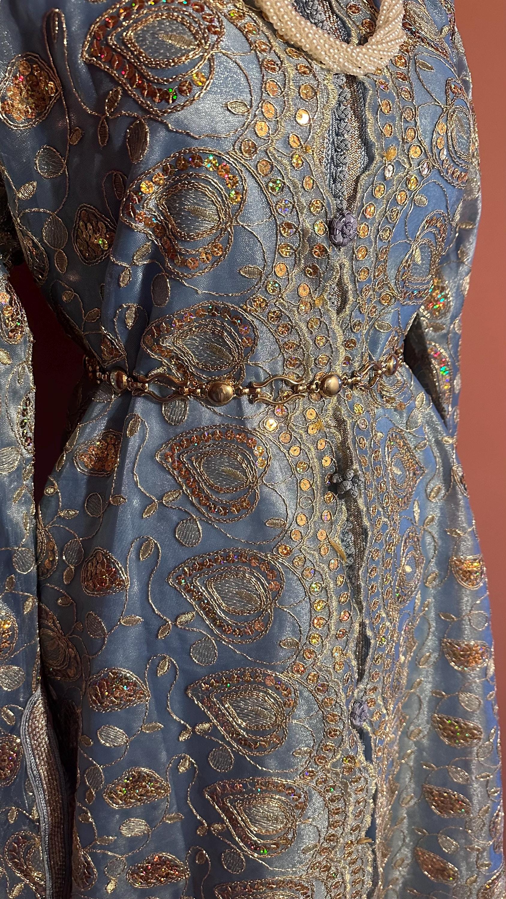 Takchita marocaine vintage doré – TAK-017 - photo 5