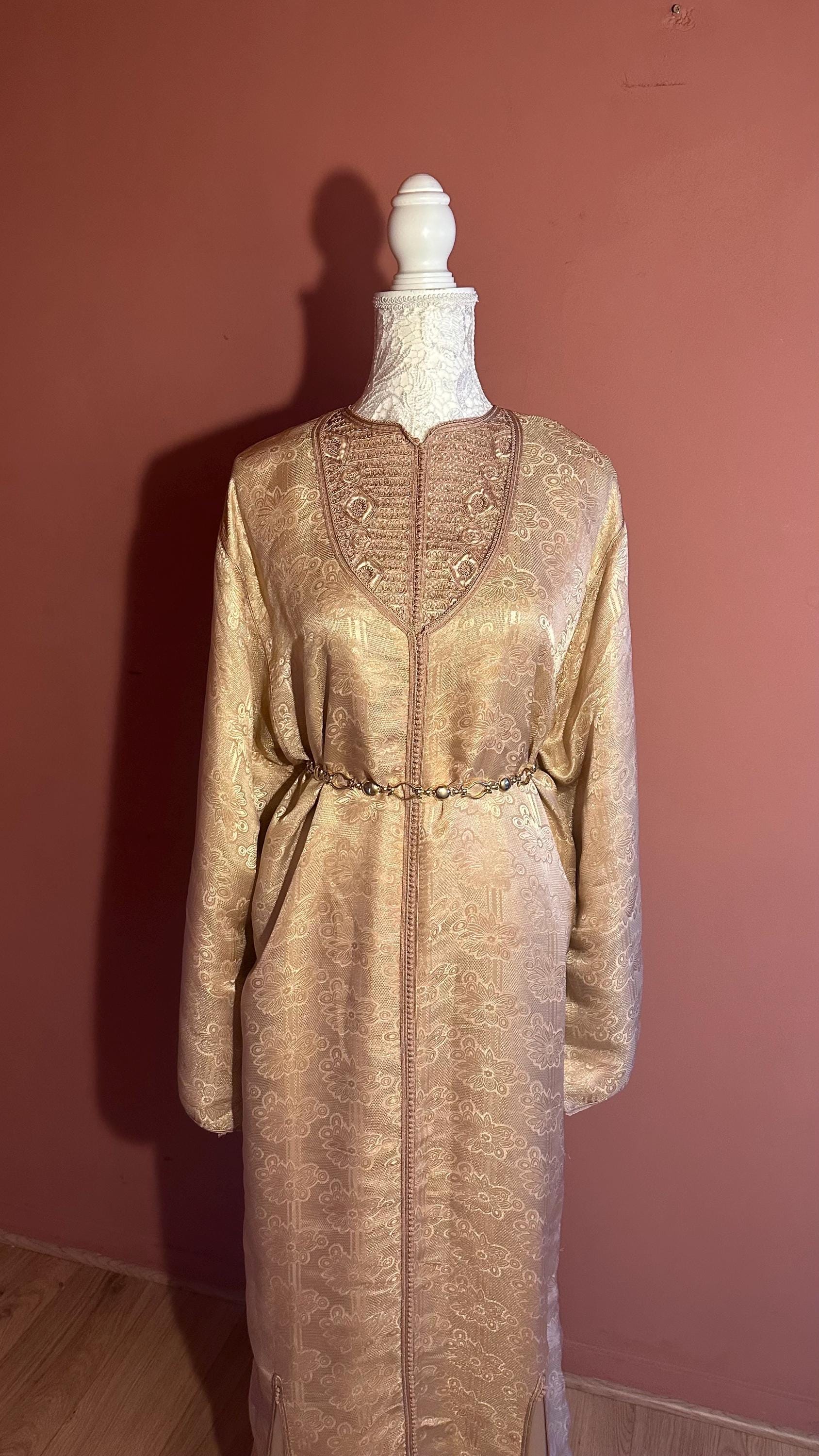 Takchita marocaine vintage beige – TAK-016 - photo 2