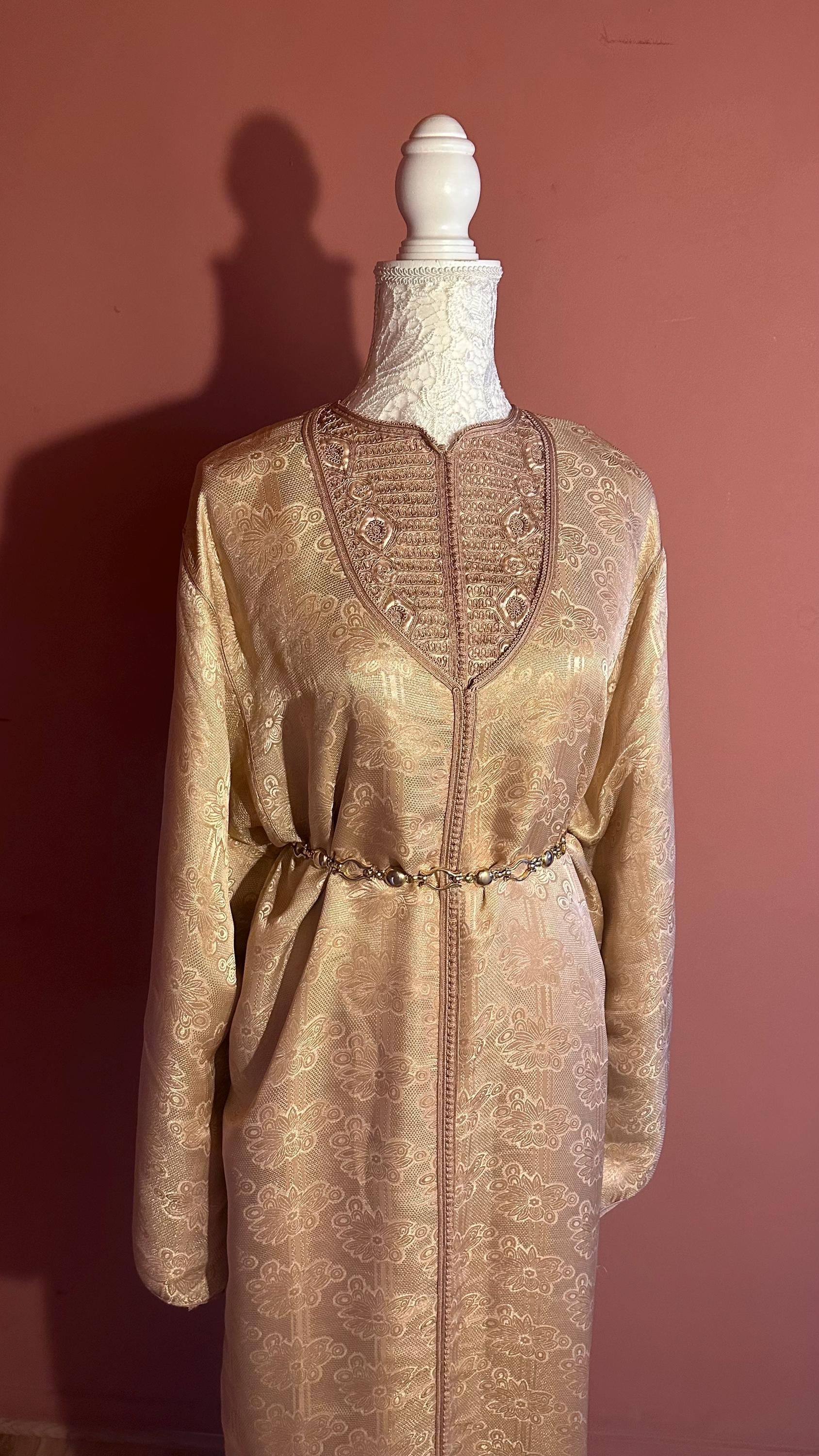 Takchita marocaine vintage beige – TAK-016 - photo 3