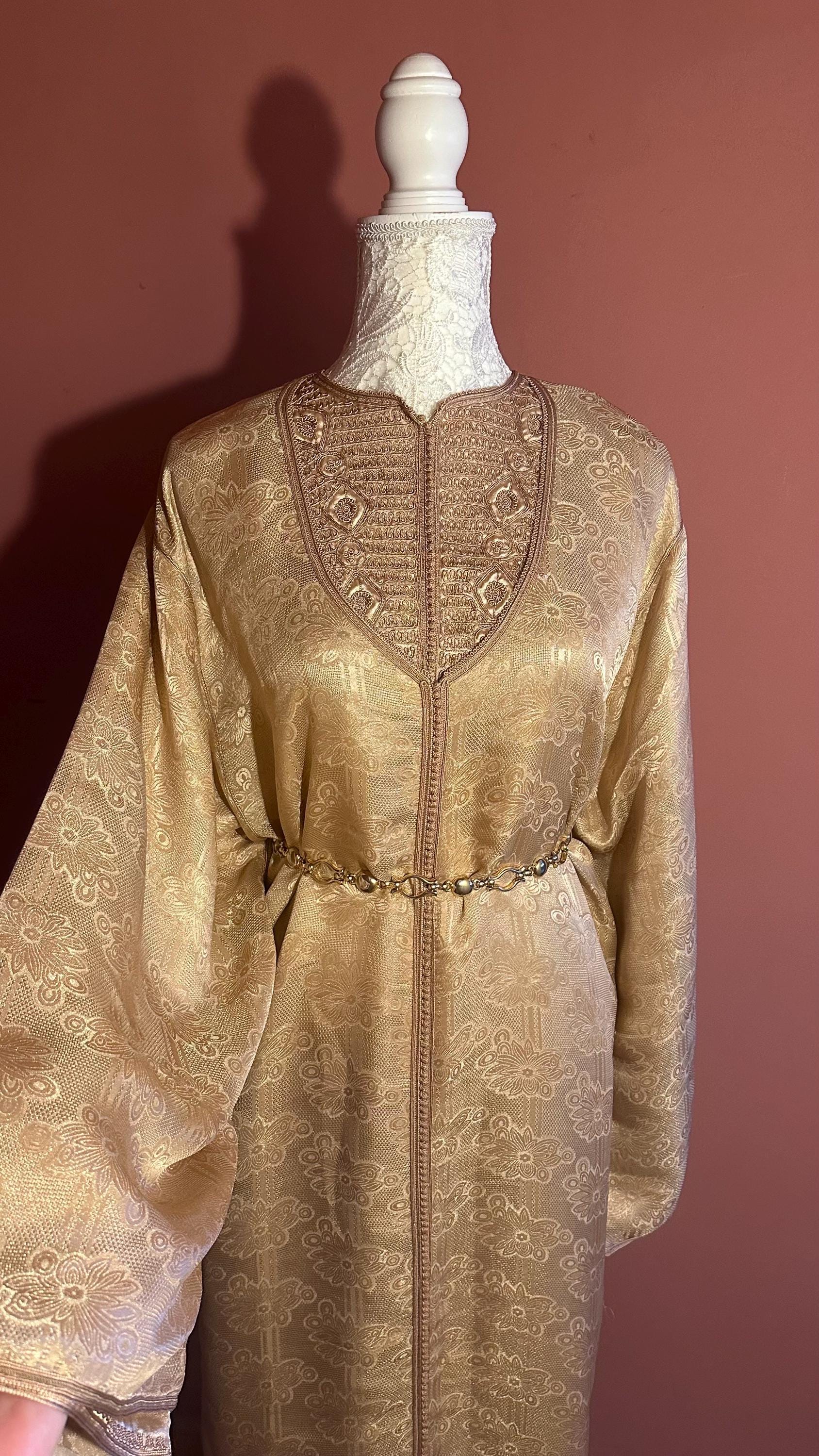 Takchita marocaine vintage beige – TAK-016 - photo 1