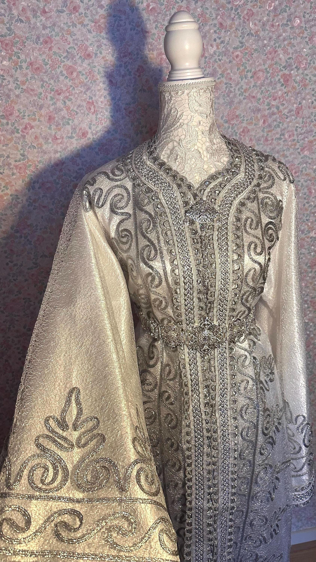 Takchita marocaine vintage argenté – TAK-009 - photo 1
