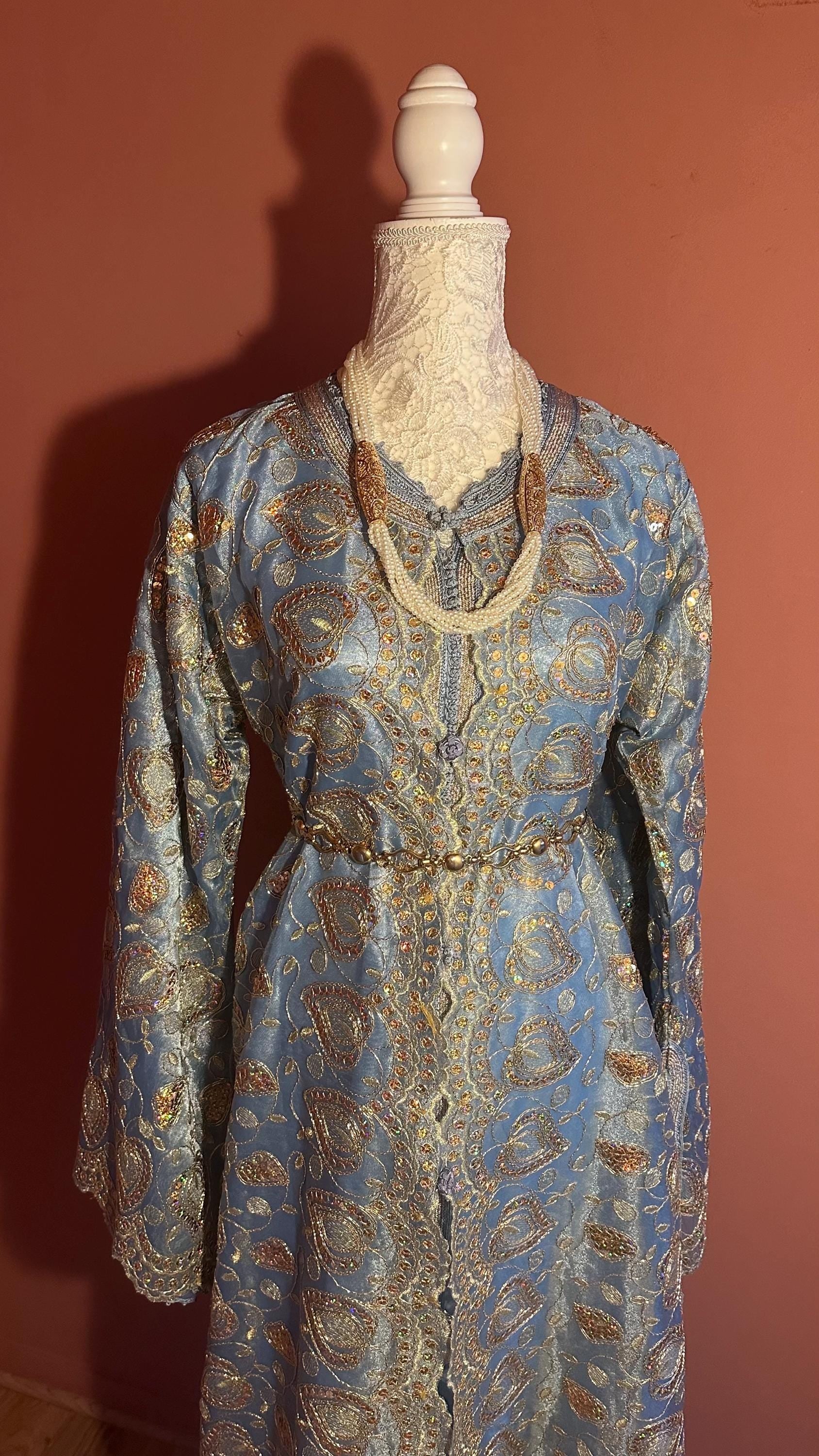 Takchita marocaine vintage doré – TAK-017 - photo 3