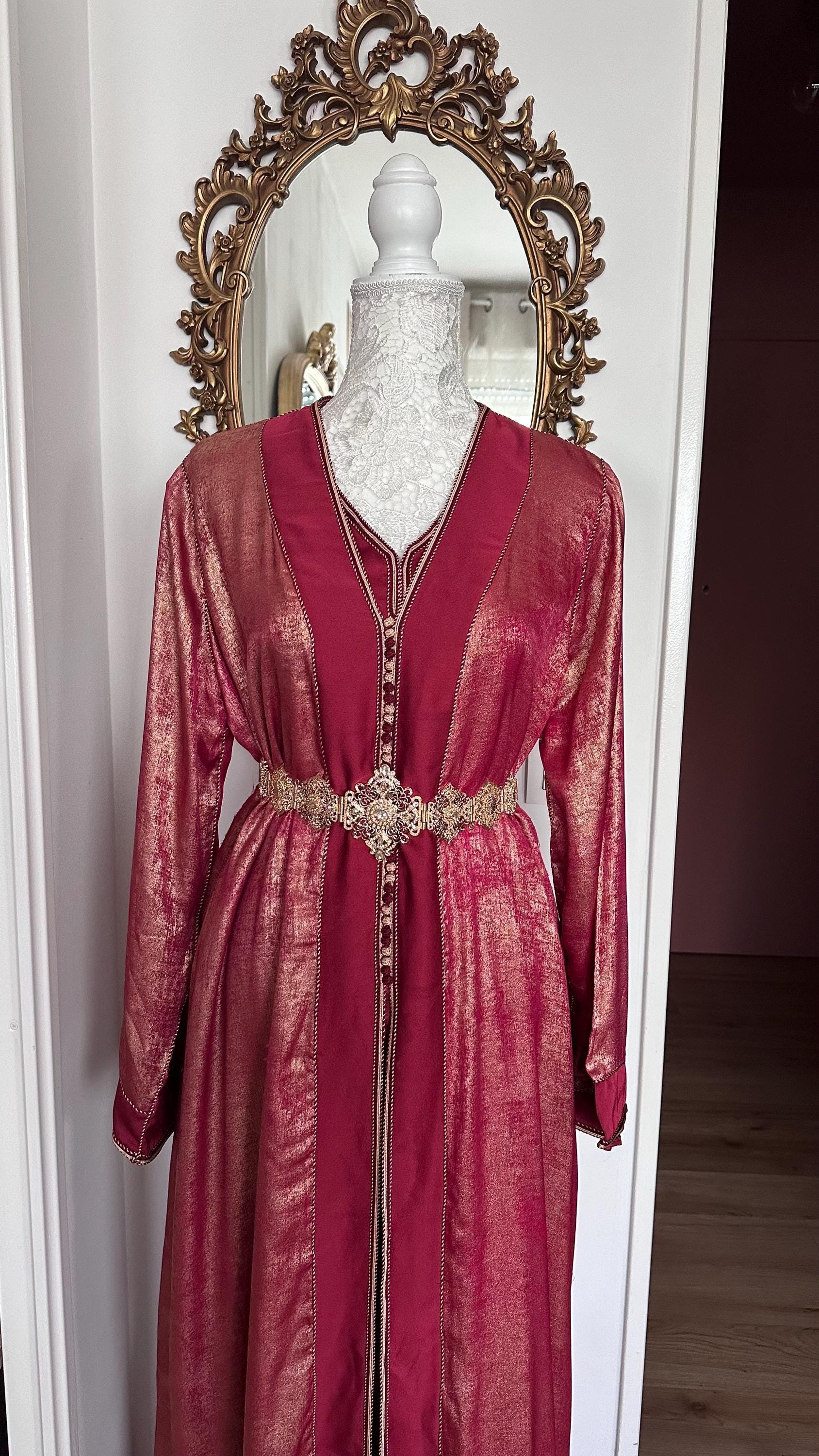 Takchita marocaine vintage bordeaux – TAK-015 - photo 2