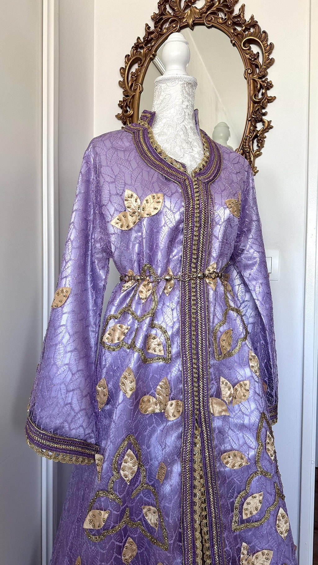 Takchita marocaine vintage violette – TAK-020 - photo 4