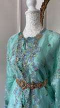 Takchita marocaine vintage vert d’eau – TAK-012 - photo 1