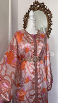 Takchita marocaine vintage beige rosée – TAK-007 - photo 1