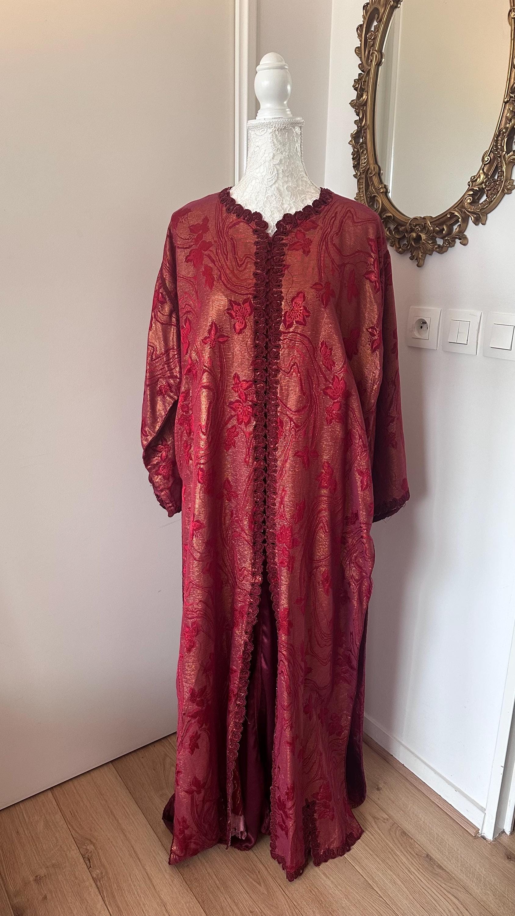 Takchita marocaine vintage bordeaux – TAK-008 - photo 5
