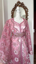Takchita marocaine vintage rose poudré – TAK-010 - photo 1
