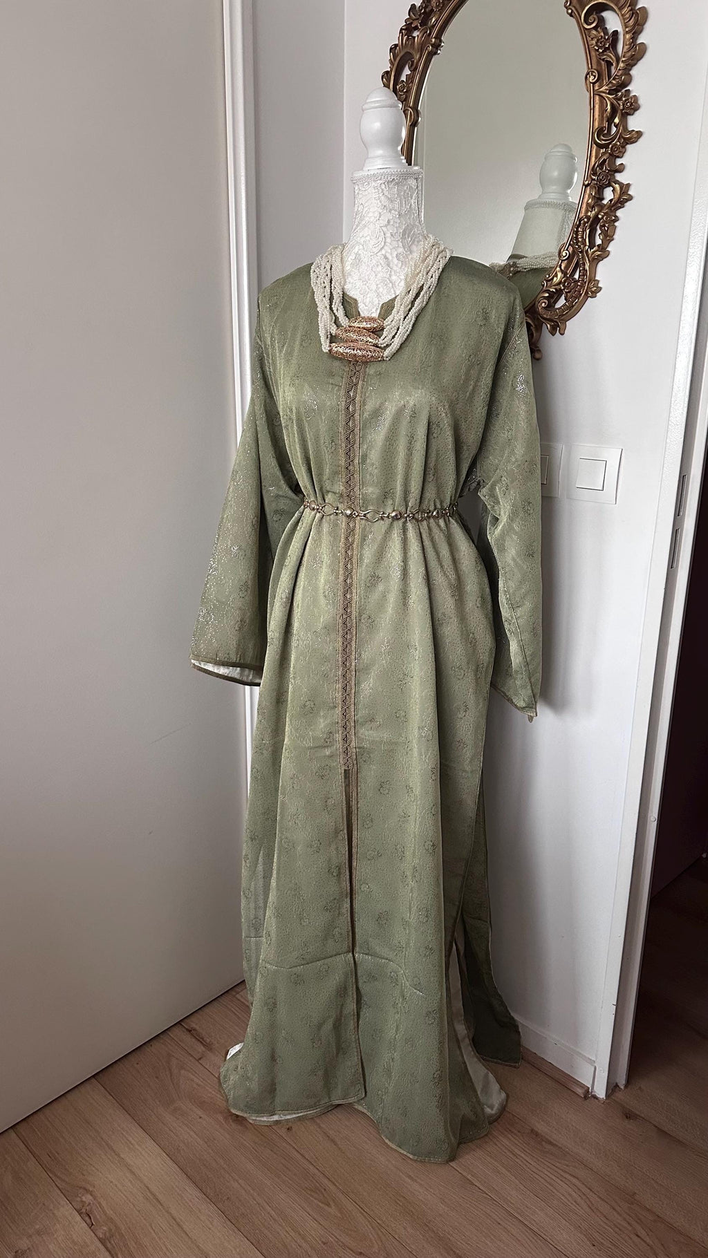 Takchita marocaine vintage verte – TAK-103 - photo 4