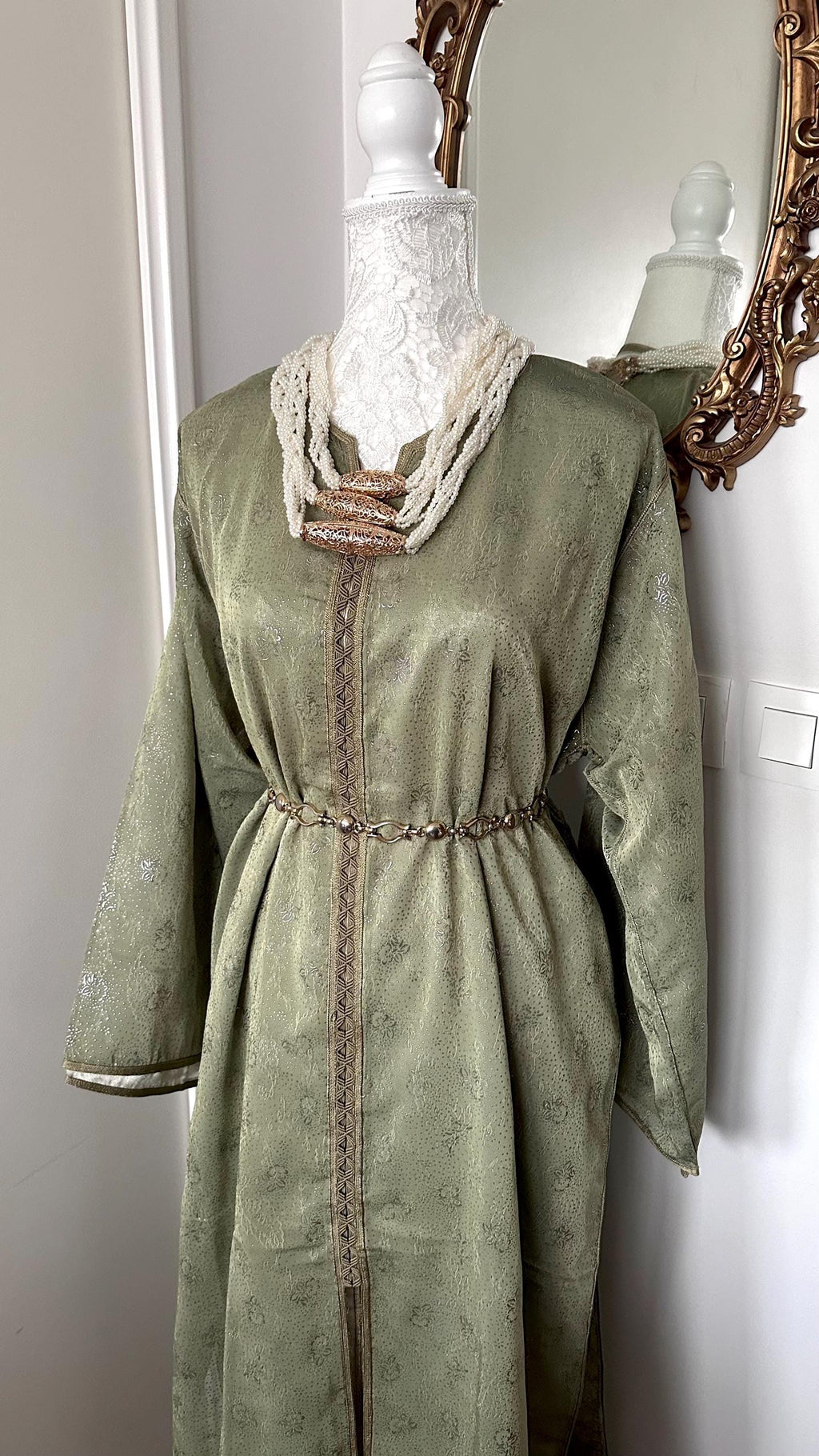 Takchita marocaine vintage verte – TAK-103 - photo 2