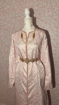 Caftan marocain vintage brocard rose – CAF-100 - photo 1