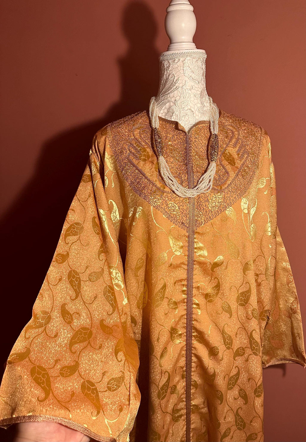 Kmiss marocain vintage ambré doré – KMS-004 - photo 1