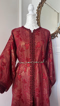 Takchita marocaine vintage bordeaux – TAK-008 - photo 1