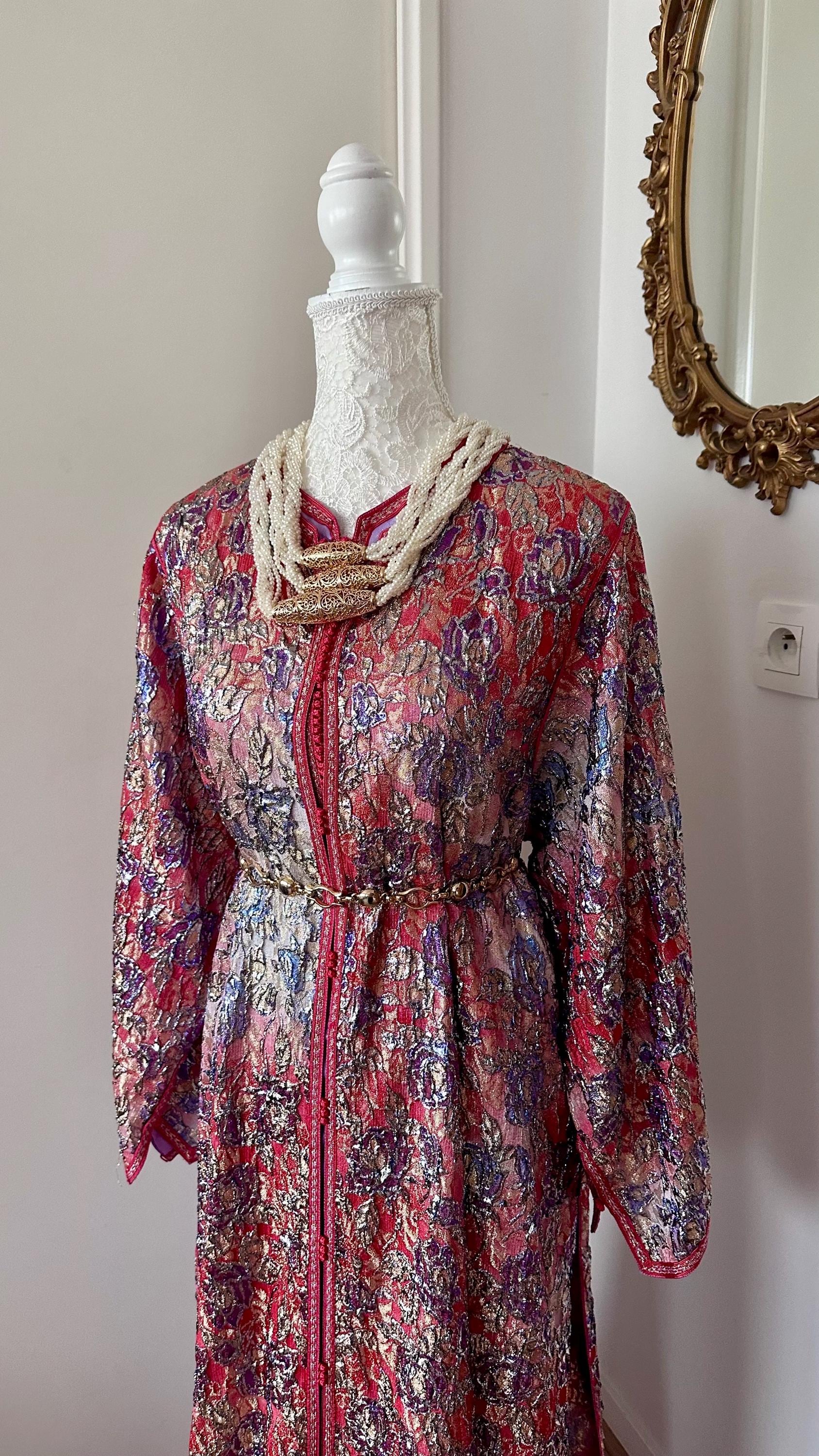 Takchita marocaine vintage rose – TAK-003 - photo 1