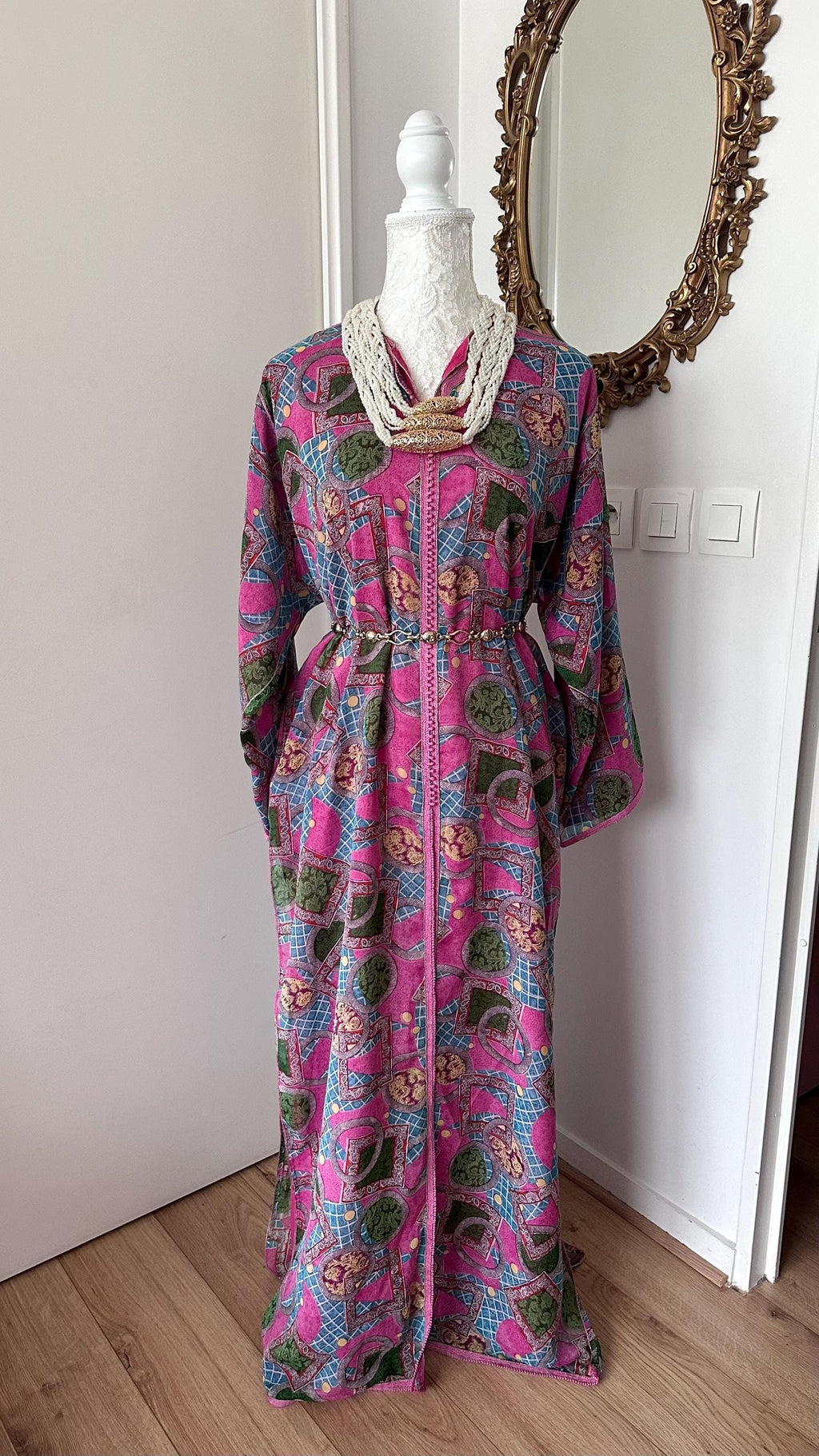 Takchita marocaine vintage rose – TAK-001 - photo 3