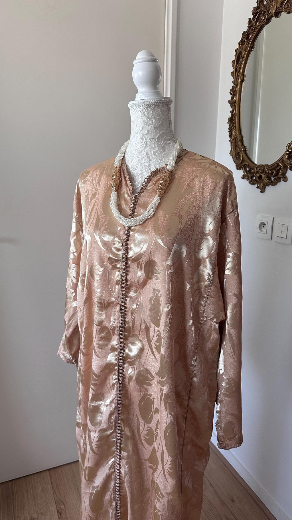 Kmiss marocain vintage beige doré – KMS-002 - photo 4
